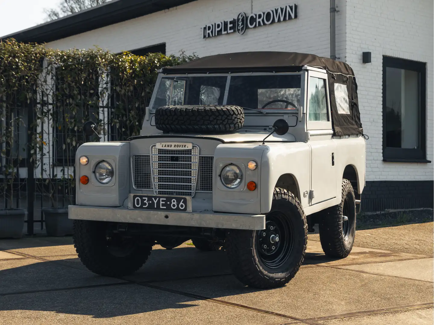 Land Rover Defender 2.3 | 1975 | Volledig gerestaureerd | Uniek exempl Šedá - 1