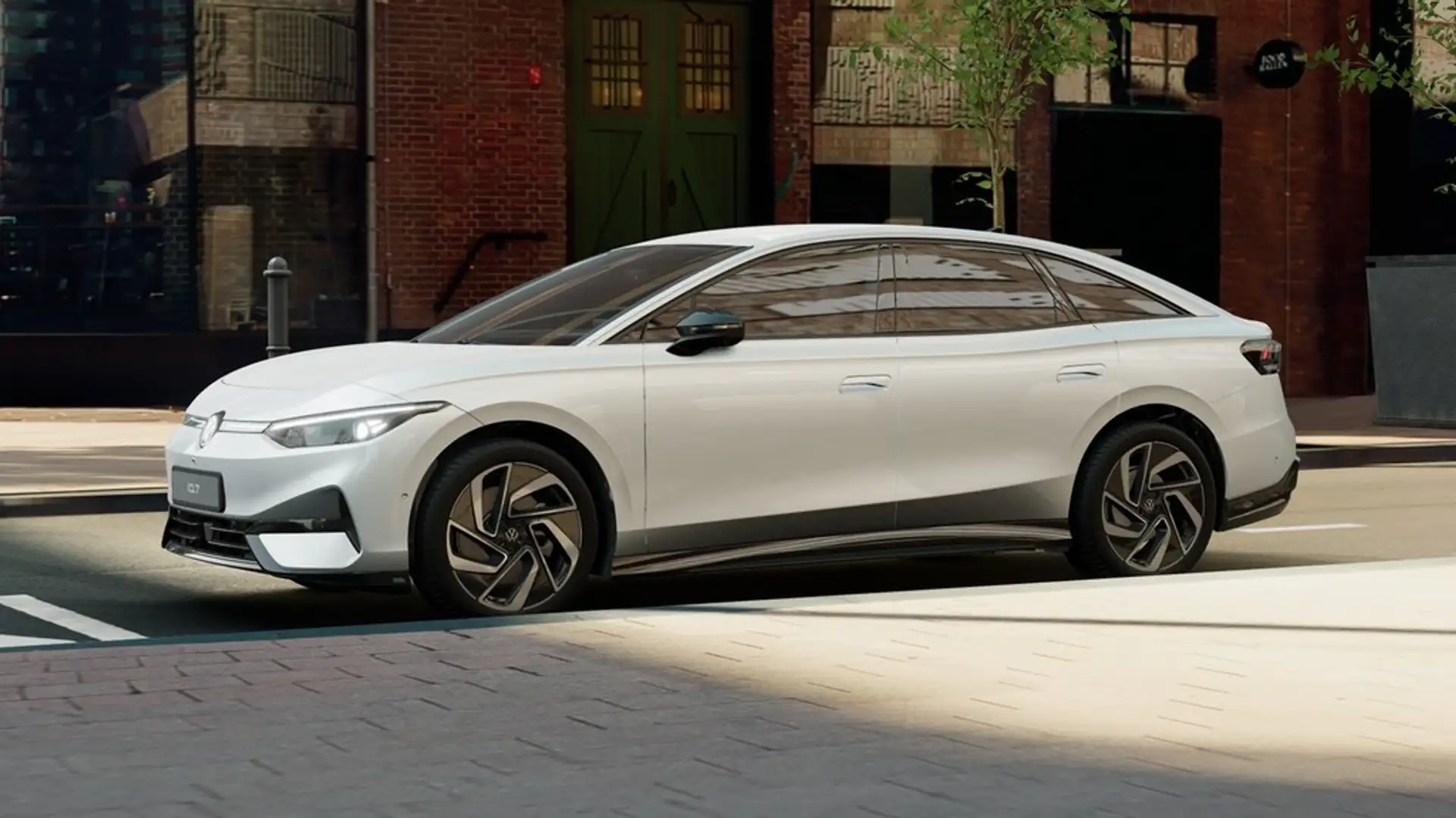 Volkswagen ID.7 Pro 210 kW IQ.LIGHT ACC Navi AHK Weiß - 2