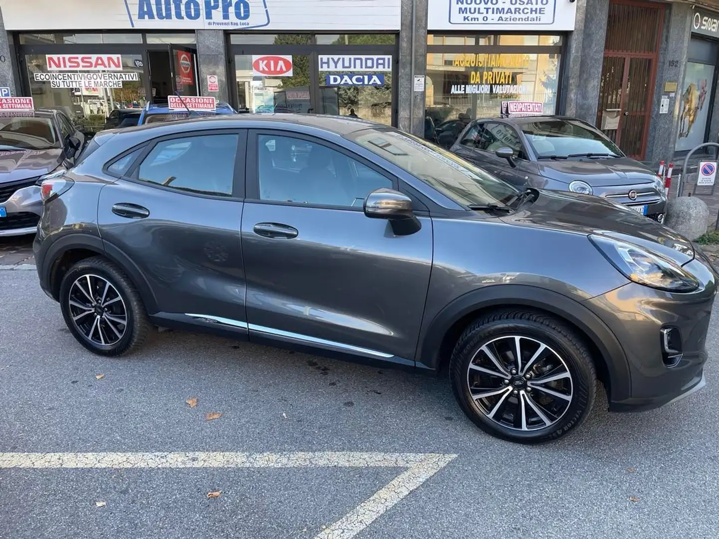 Ford Puma 1.0 ecoboost Titanium SUPER PROMO Grigio - 2