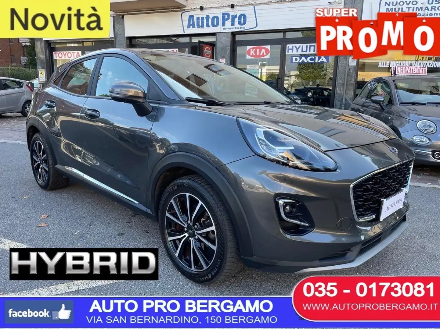 Ford Puma 1.0 ecoboost Titanium SUPER PROMO Grigio - 1