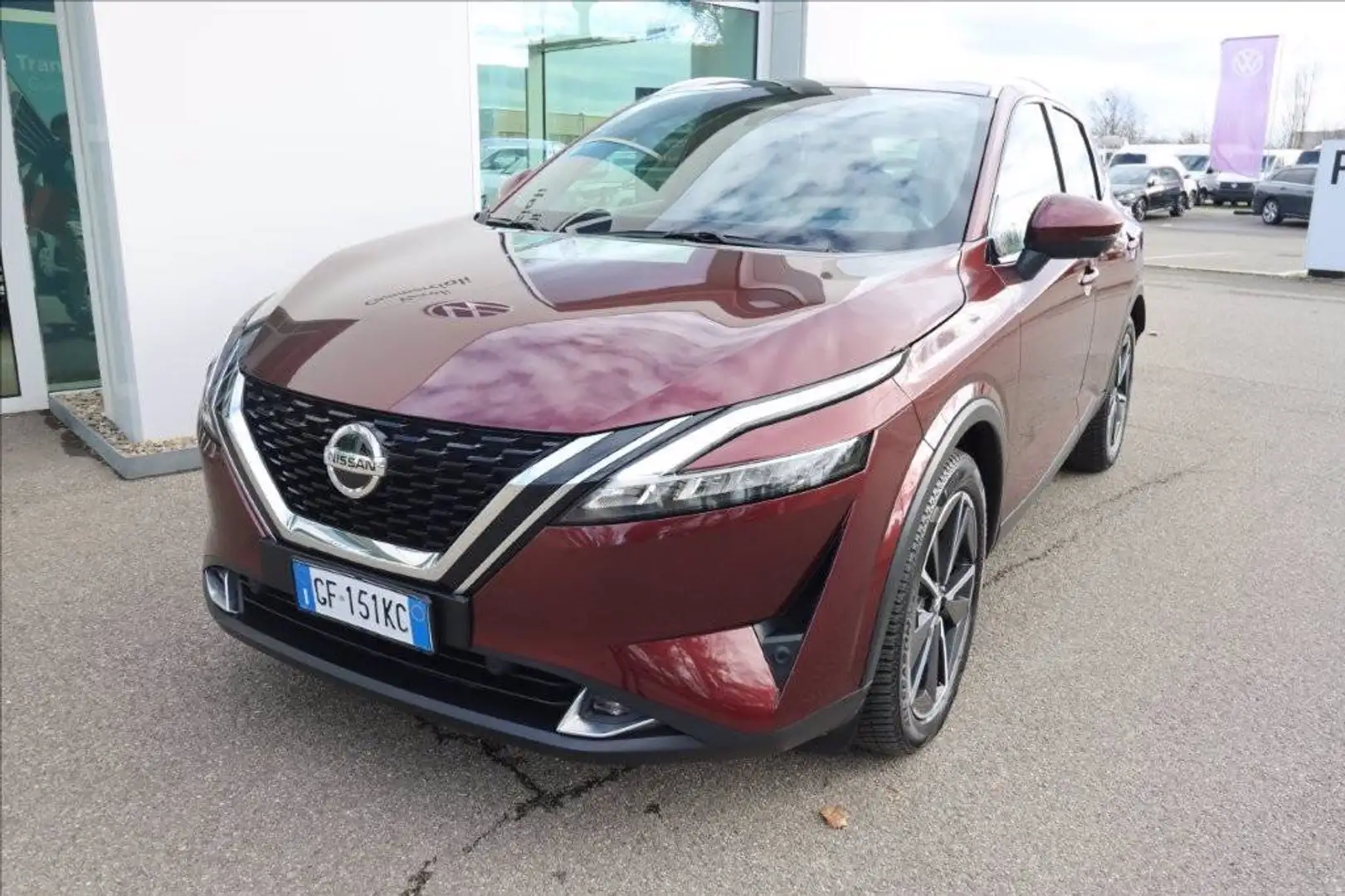 Nissan Qashqai 1.3 mhev Tekna+ 2wd 158cv xtronic Rosso - 1