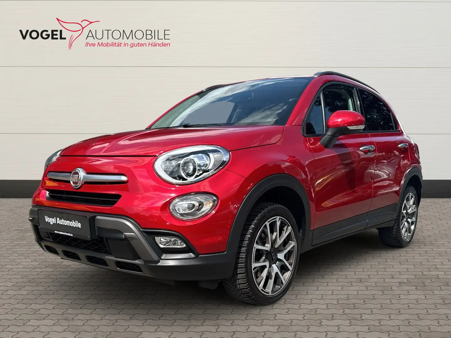 Fiat 500X Cross Plus +4x4+Leder+PDC+SHZ Red - 1