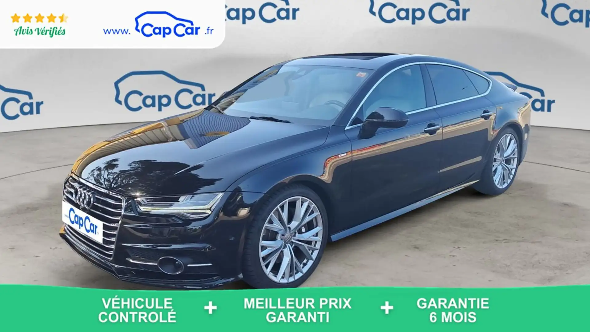 Audi A7 I phase II 3.0 BiTDI 320 Tiptronic 8 Quattro S lin Nero - 1