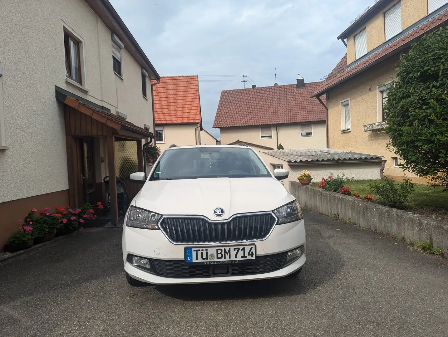 Skoda Fabia Ambition Weiß - 1