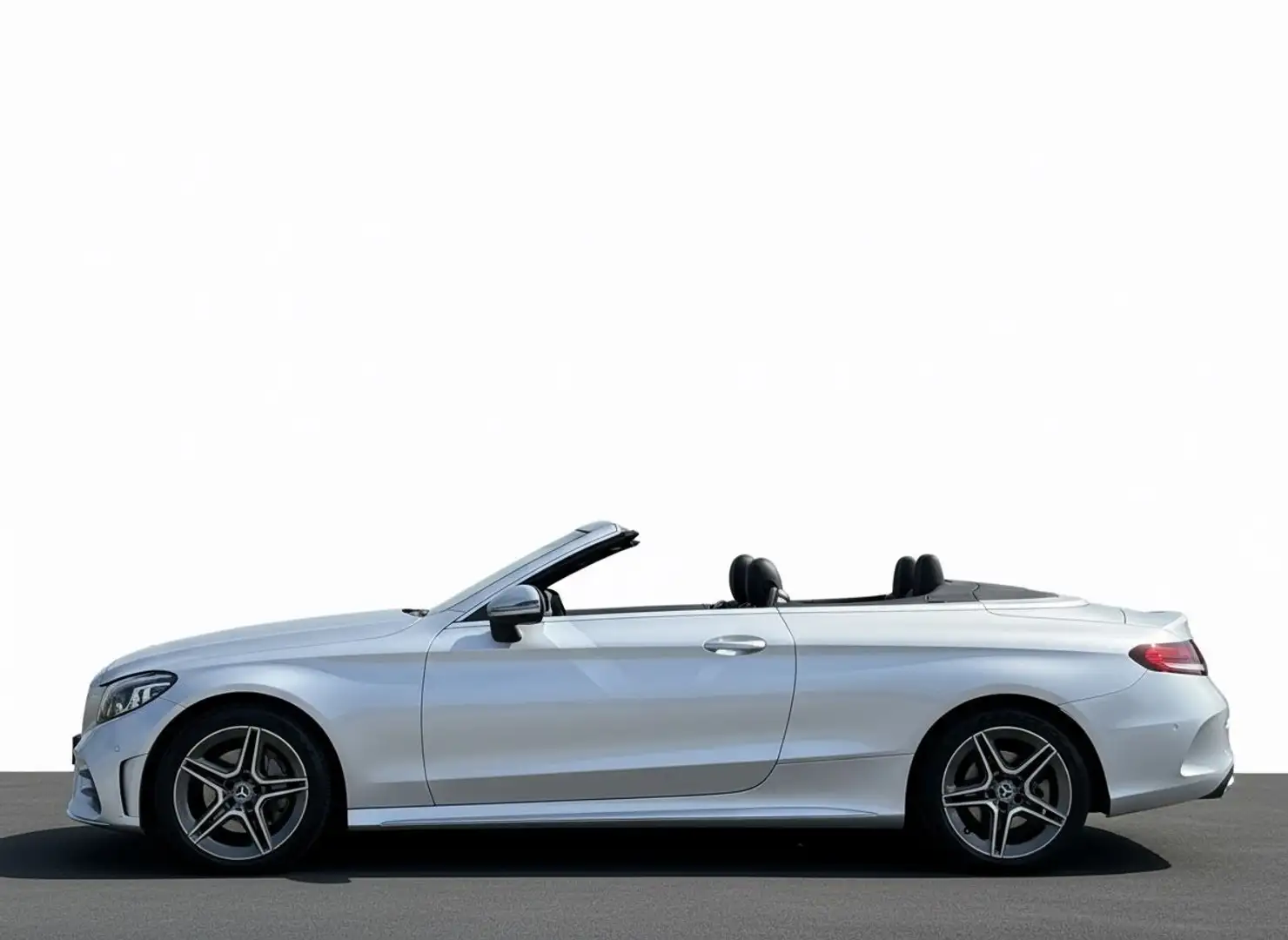 Mercedes-Benz C 200 C-Klasse Cabrio C 200/AMG/KAMERA/VIRTUELL/LED Silber - 2