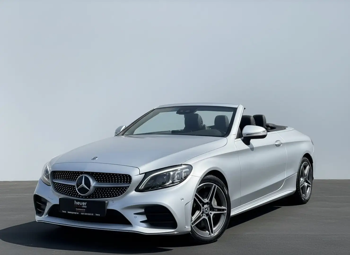 Mercedes-Benz C 200 C-Klasse Cabrio C 200/AMG/KAMERA/VIRTUELL/LED Silber - 1
