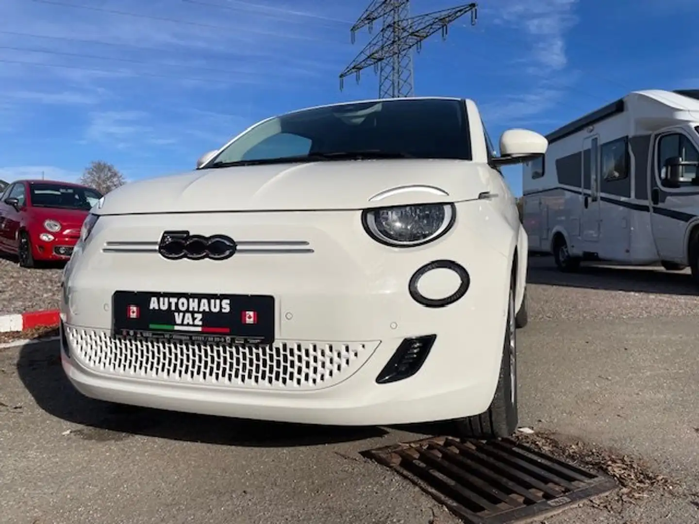 Fiat 500e Neuer 500e Klima Kamera Weiß - 1