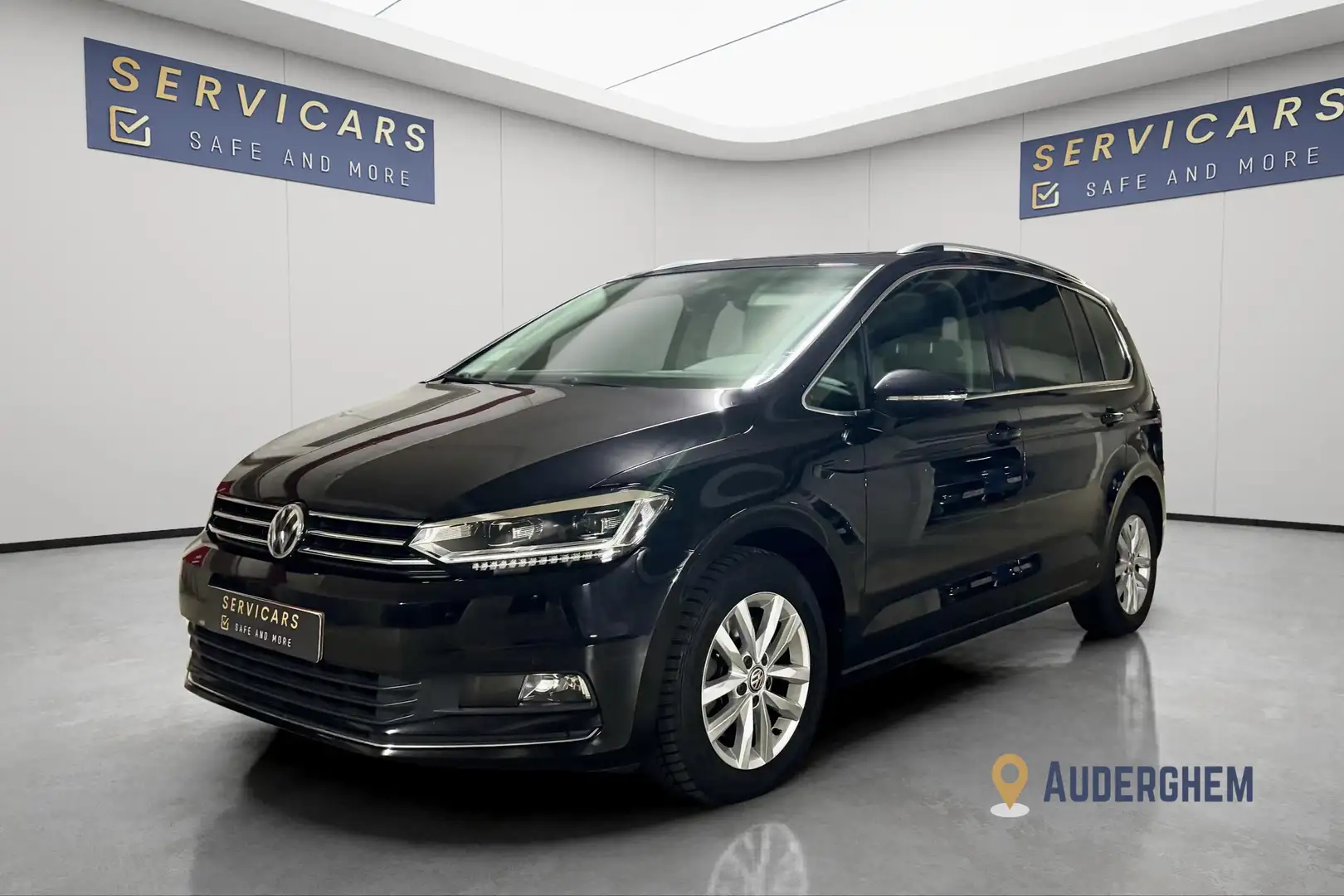 Volkswagen Touran 1.5 TSI ACT Highline OPF DSG/7PL/PANO/GAR 12 MOIS Noir - 1