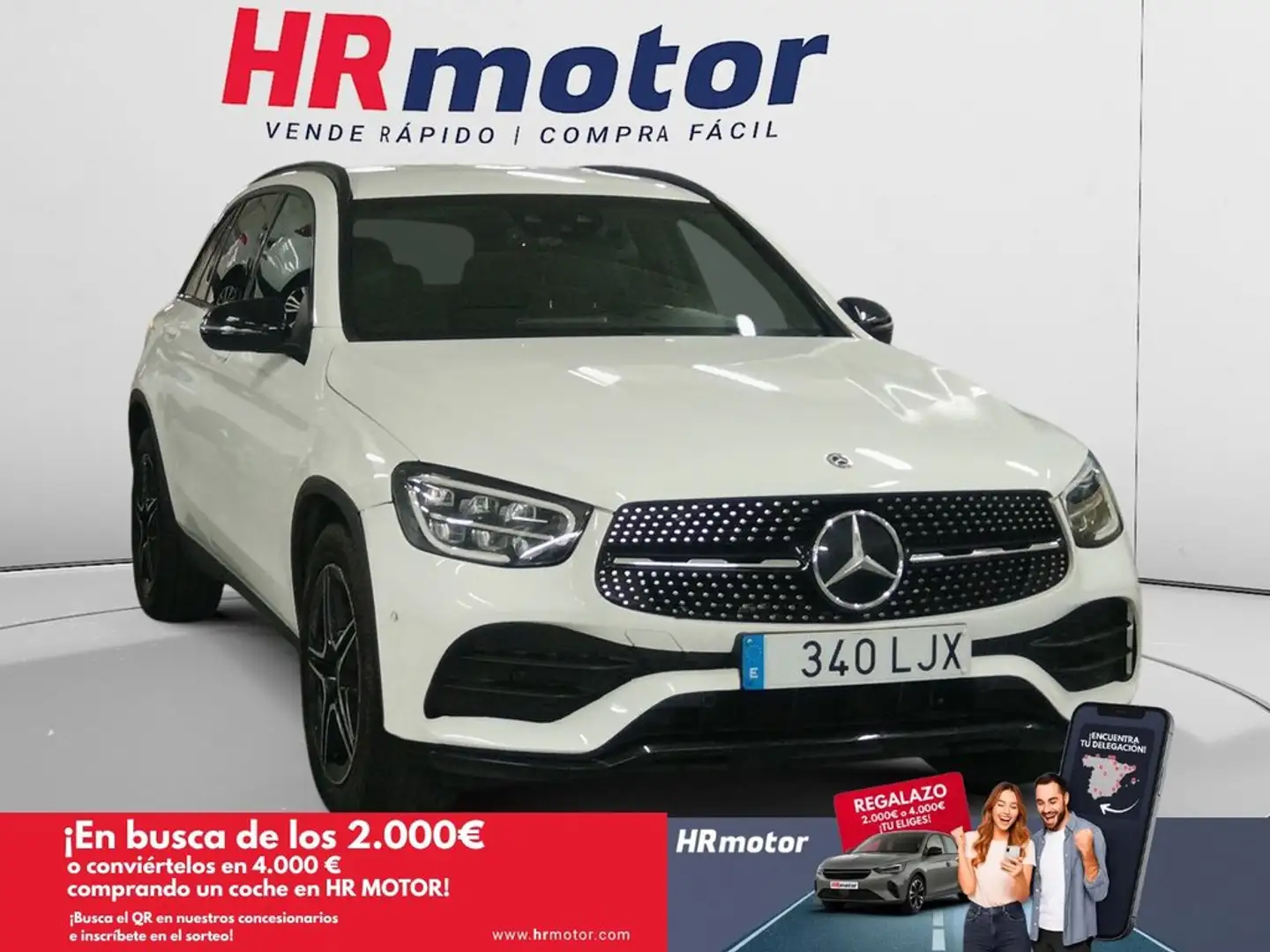 Mercedes-Benz GLC 200 d AMG Line 4Matic Blanco - 1