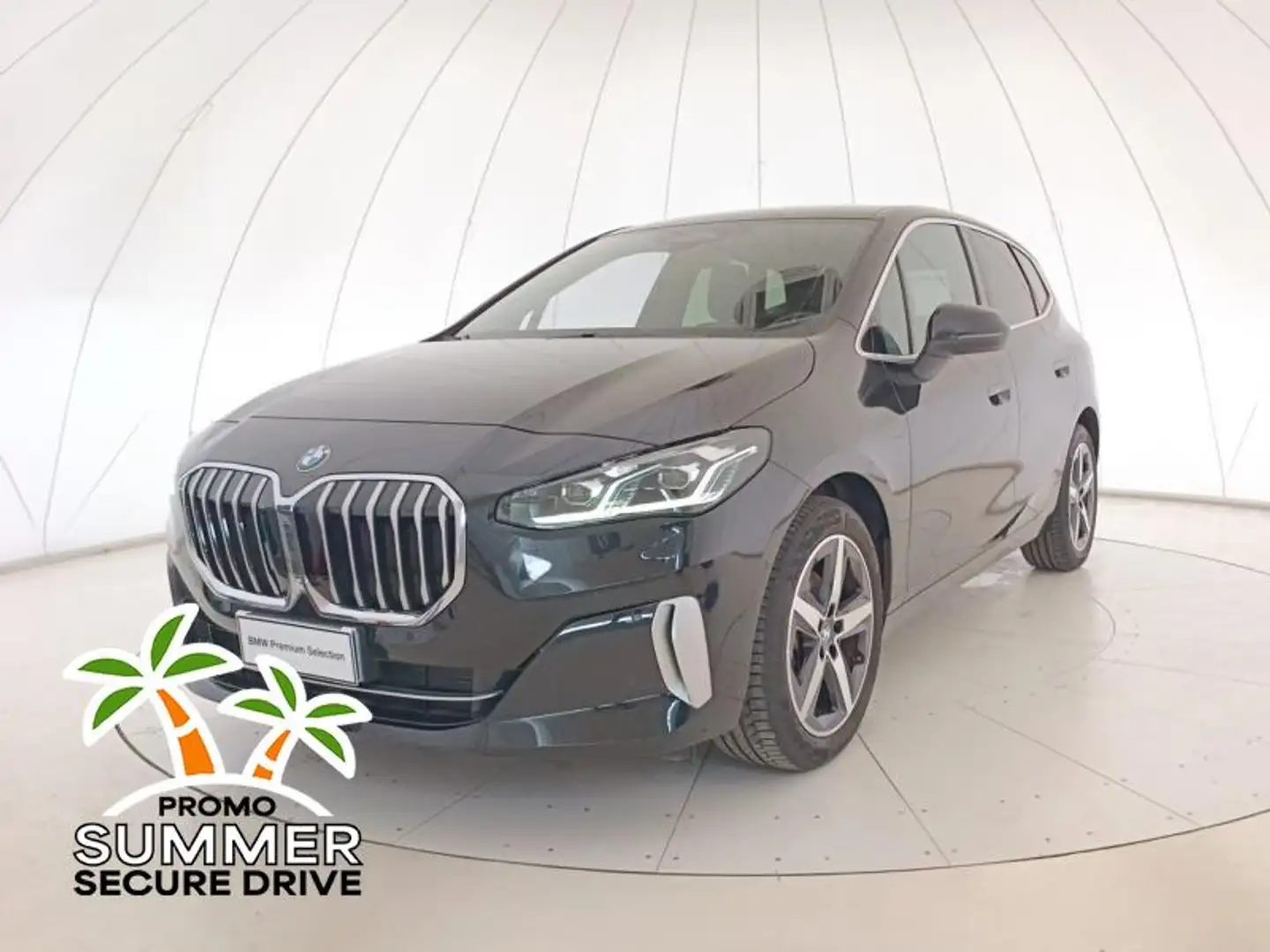 BMW 218 d Active Tourer Luxury auto Nero - 1