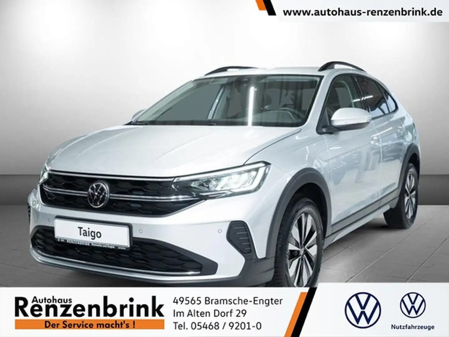 Volkswagen Taigo Move TSI 6-Gang NAVI RFK GJR Grau - 1