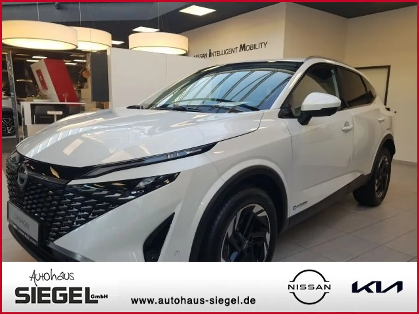 Nissan Qashqai N-Connecta e-Power Tageszulassung Weiß - 1