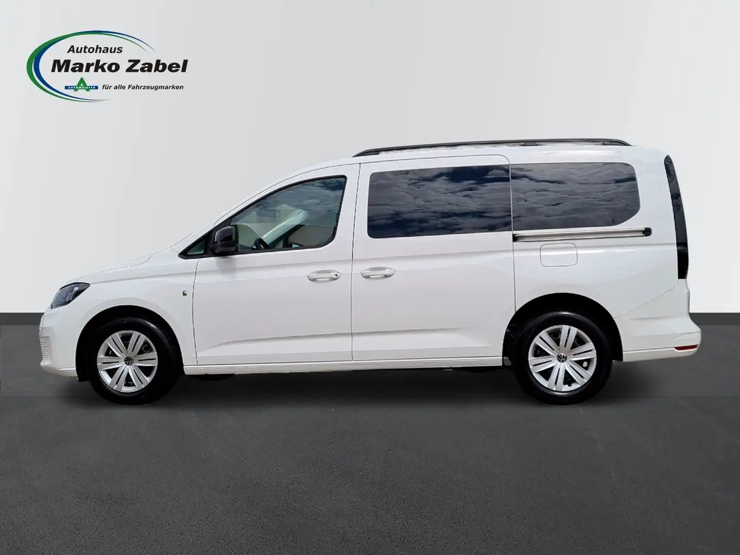 Volkswagen Caddy Maxi 1.5 TSI  Automatik Winterpaket 7-Sitz Weiß - 2