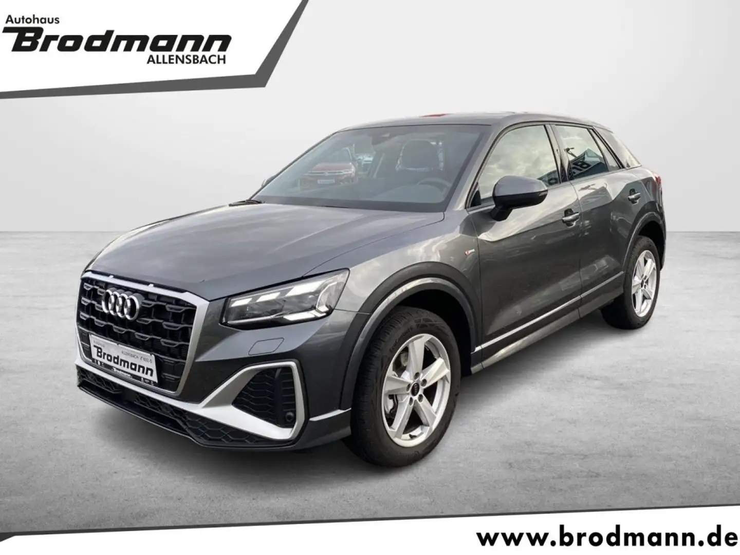 Audi Q2 S line STronic Navi-ACC-RFK-eKlappe-MatrixLED Grau - 1