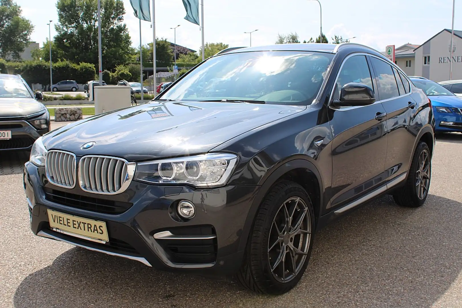 BMW X4 xDrive 20d xLine Aut. Gris - 1