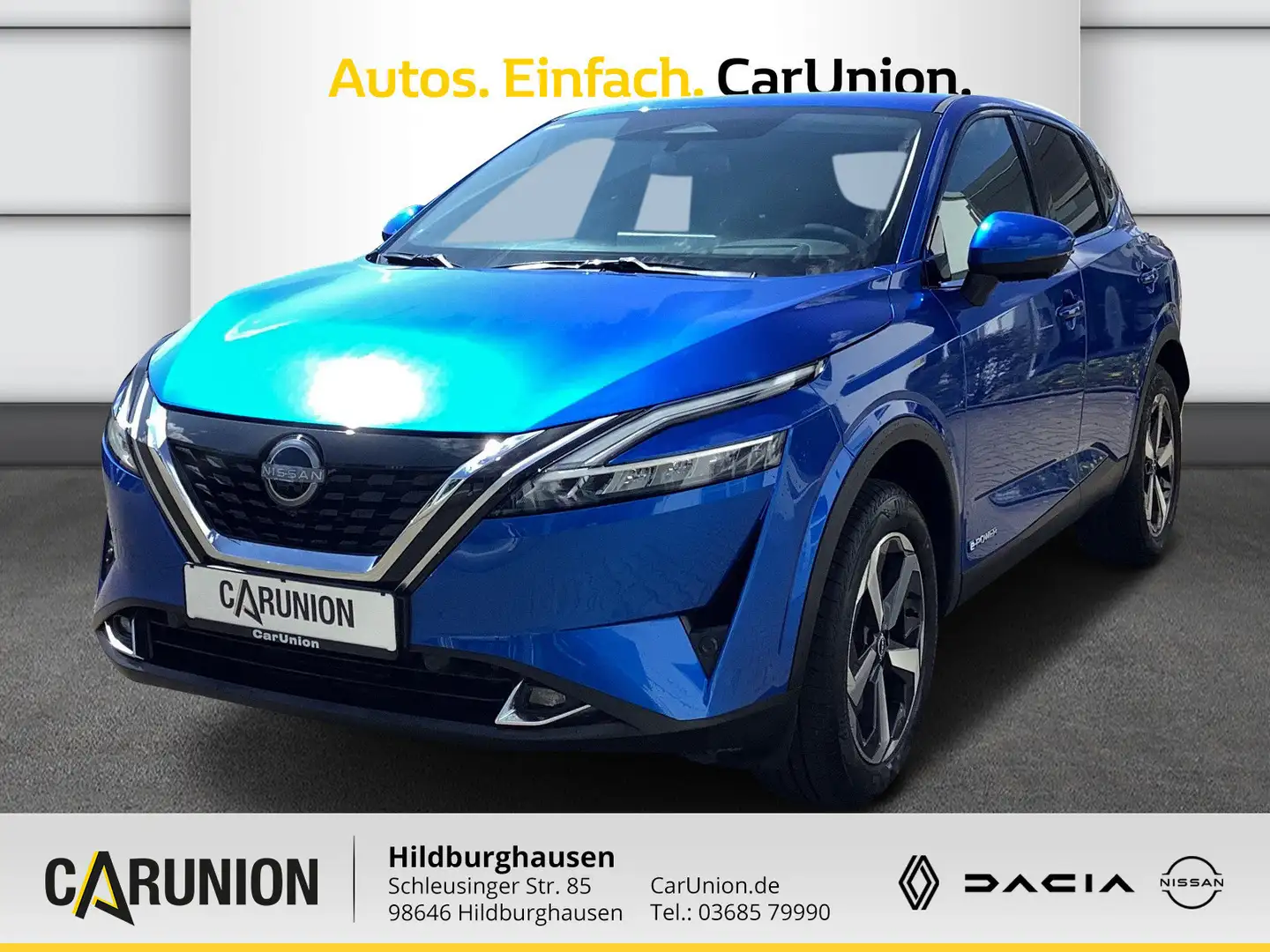 Nissan Qashqai 1.5 VC-T e-POWER  Tech N-Connecta Blau - 1
