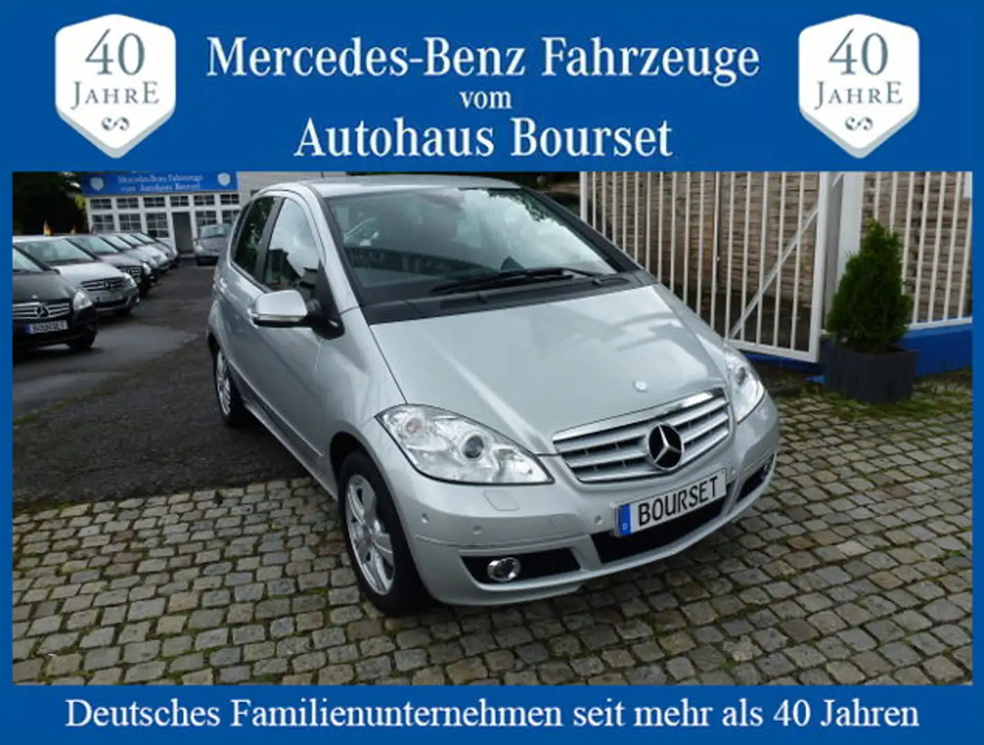 Mercedes-Benz A 170 AVANTGARDE Autom-Klima-Xenon-69 TKM-PTS Silber - 1