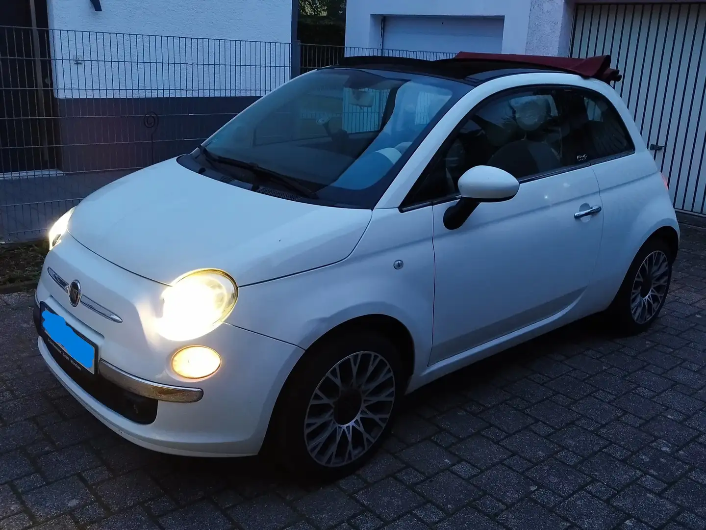 Fiat 500C 1.4 16V Lounge Bílá - 2