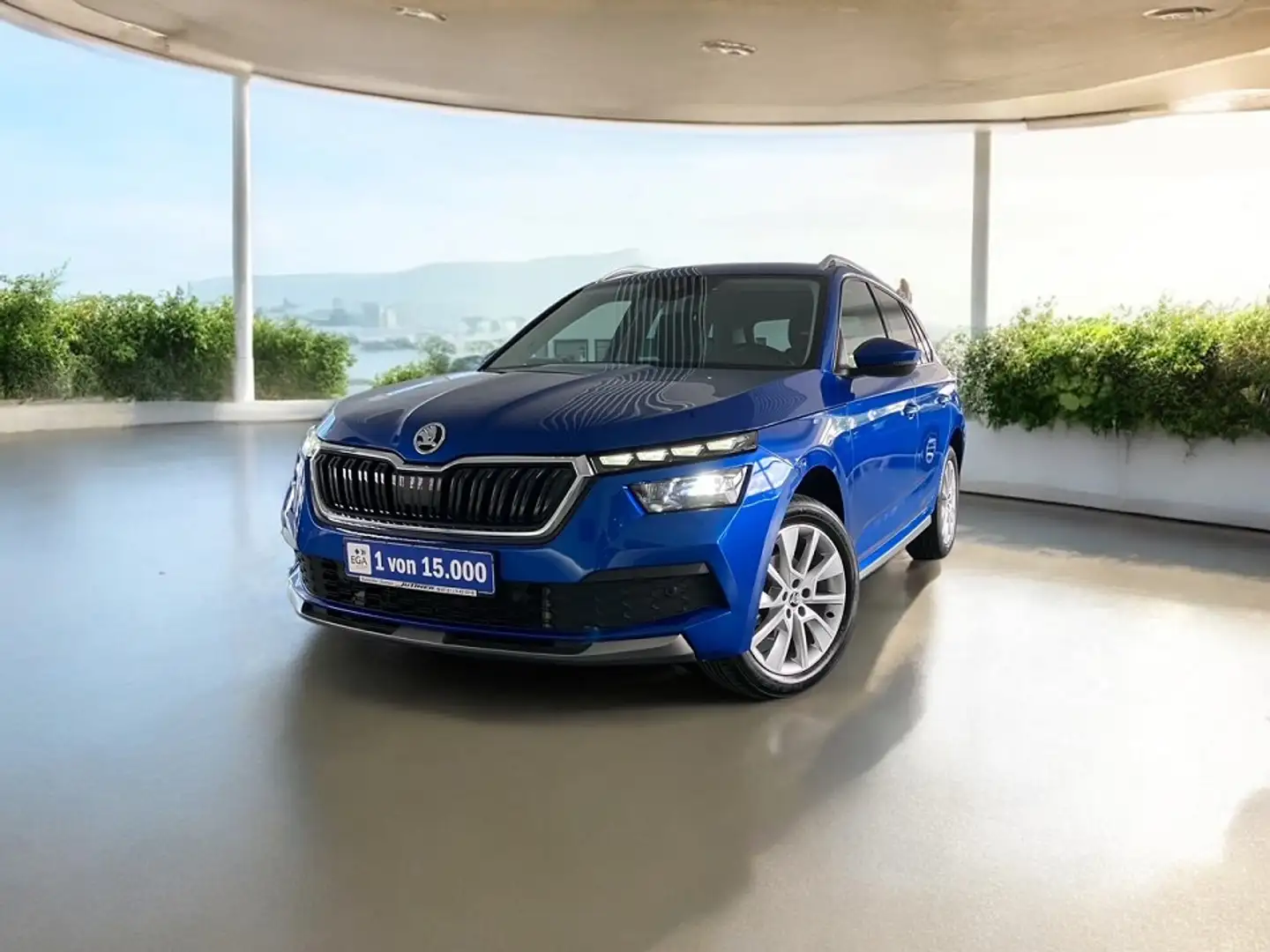 Skoda Kamiq 1.5 TSI Style Automatik - Carplay/ PDC Bleu - 1
