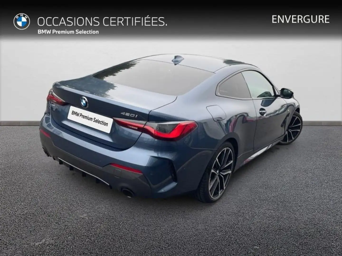 BMW 420 420iA 184ch M Sport Bleu - 2