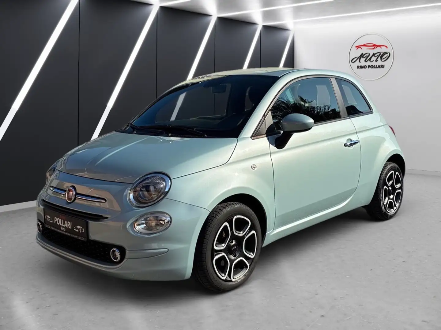 Fiat 500 Club Mild-Hybrid CarPlay 1.0 PDC Klimaauto. Blau - 2