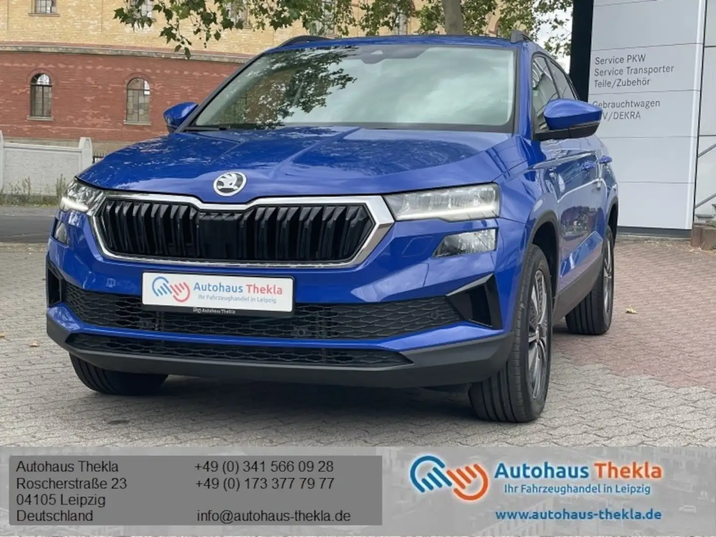 Skoda Karoq 1.5 TSI Tour,DSG, Navi,ACC,LED,WR,1.Hd. Blau - 1