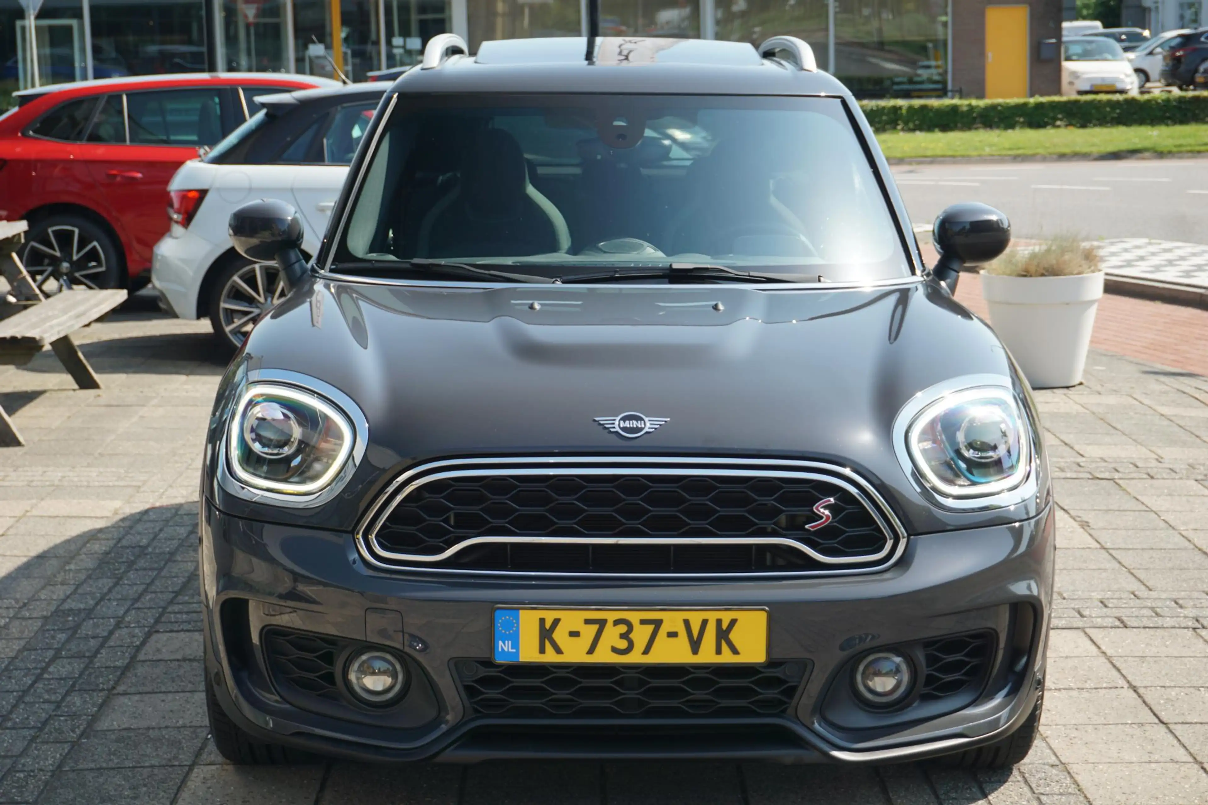 MINI Cooper S Countryman 2.0 White Silver Edition | ACC | H&K | PANO | Trek — photo 6