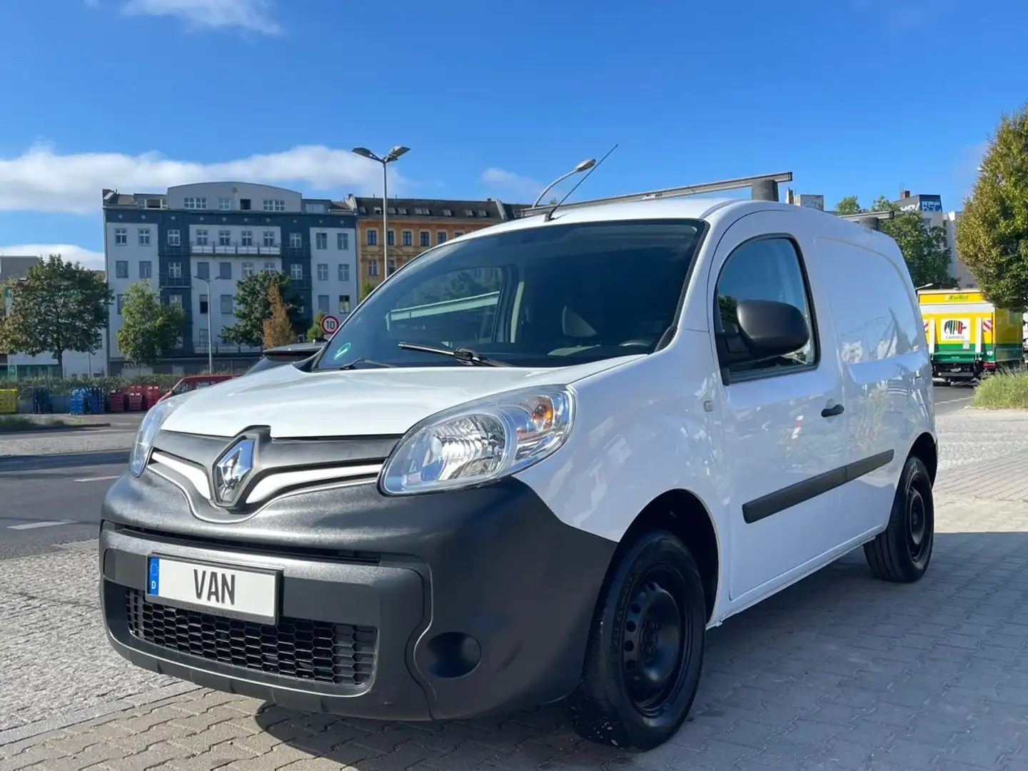 Renault Kangoo Rapid 1,5dci Extra,Klima,AHK,Dachträger Weiß - 2