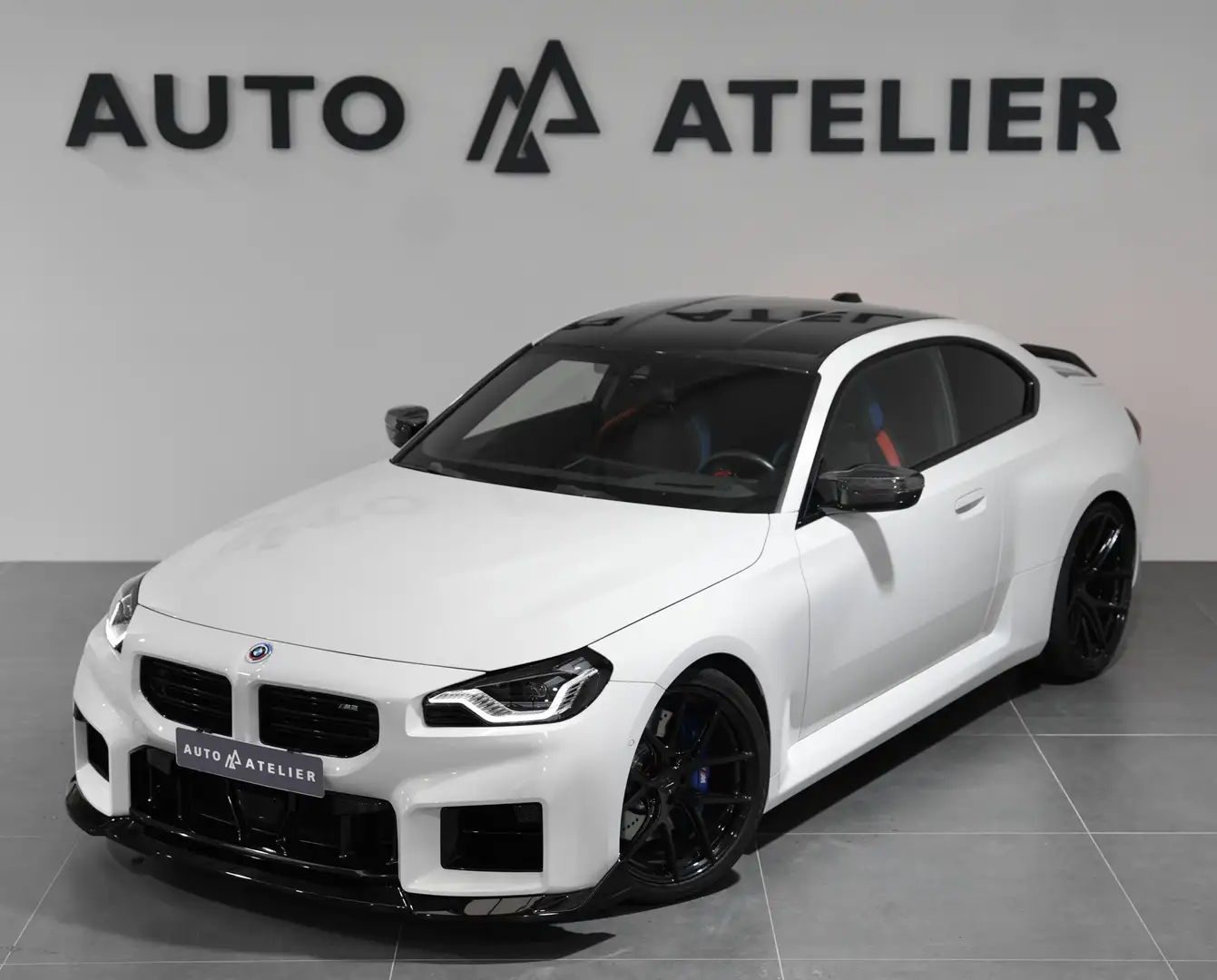 BMW M2 Coupe*CARBON*R.KAM*H&K*HEAD-UP* Weiß - 1