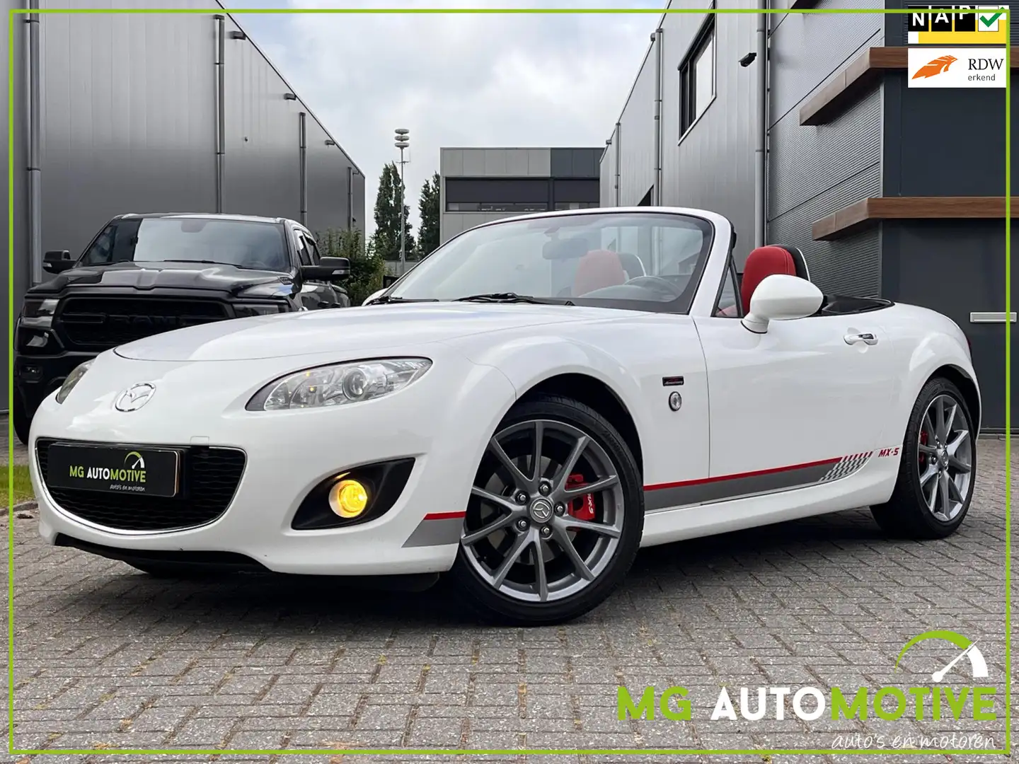Mazda MX-5 1.8 20th Anniversary | Sportuitlaat | GELE KONI DE Blanc - 1
