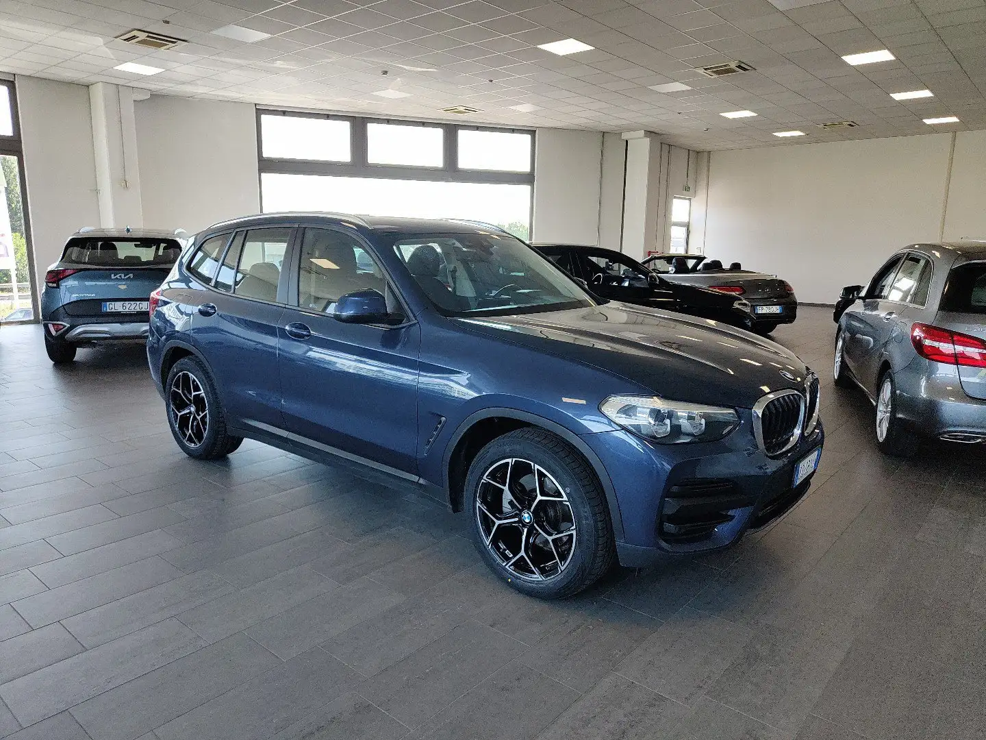 BMW X3 xDrive20d 48V Auto Navi Sensori Fari LED Cerchi19” Bleu - 2