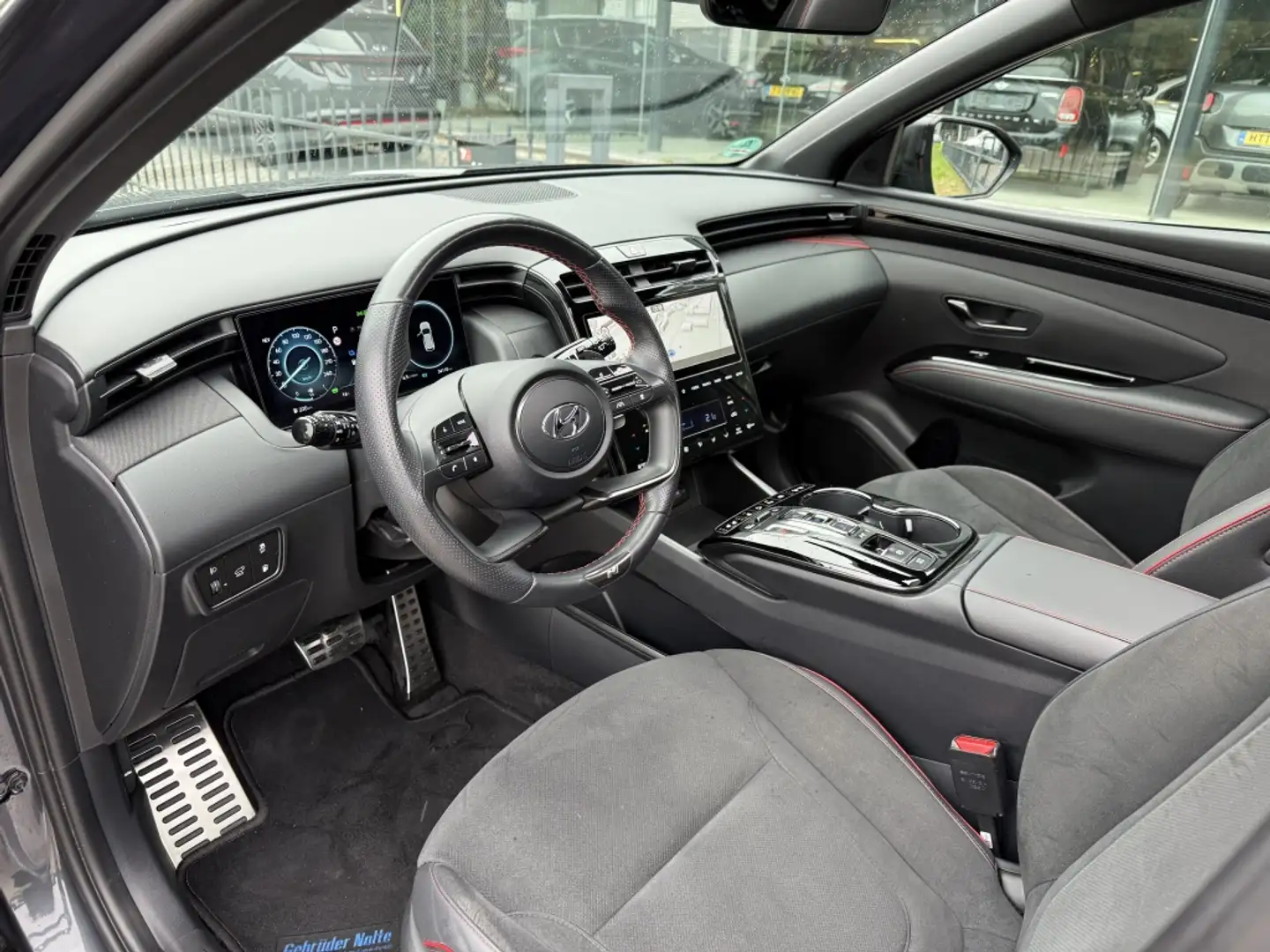 Hyundai TUCSON 1.6 T-GDi 265PK PHEV N-Line Sky | 1ste Eig. | 360 Gris - 2