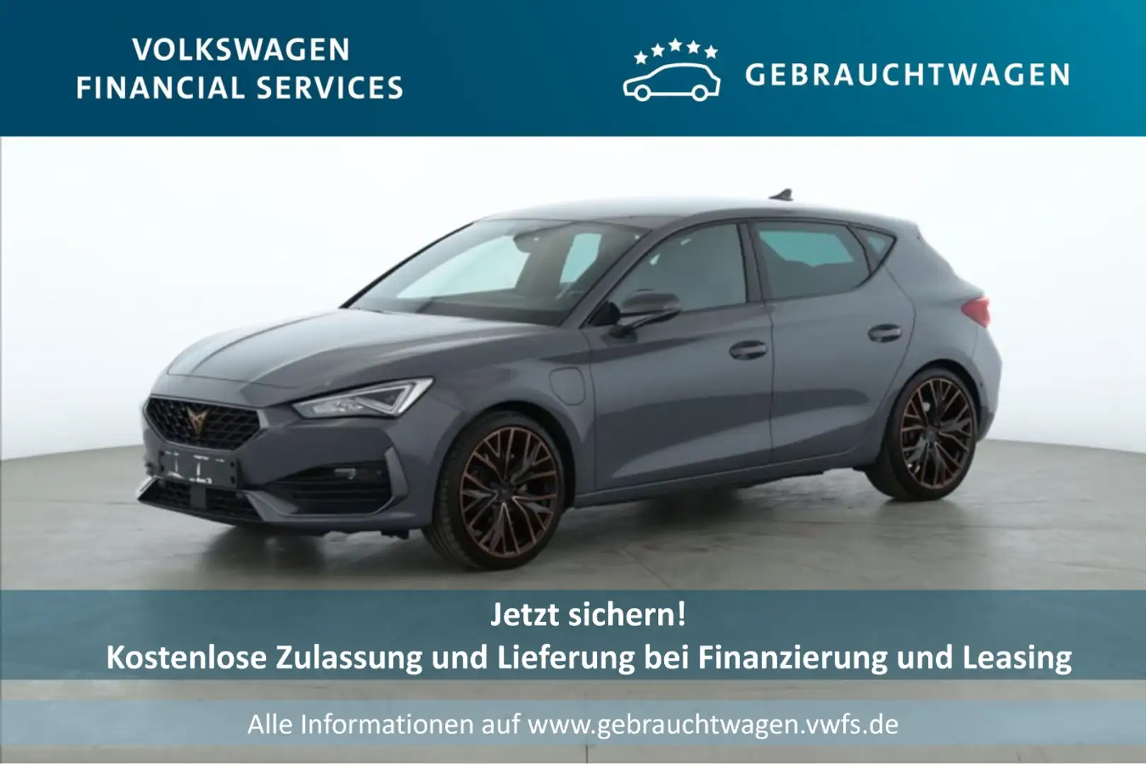 CUPRA Leon 1.4 e-Hybrid 180kW 6-Gang DSG 4 Türen Grau - 1