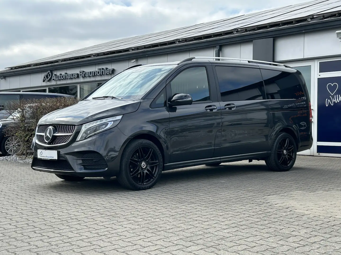 Mercedes-Benz V 300 d AMG Edition 4Matic lang*AHK*LED*Kamera*MBUX* Gris - 2