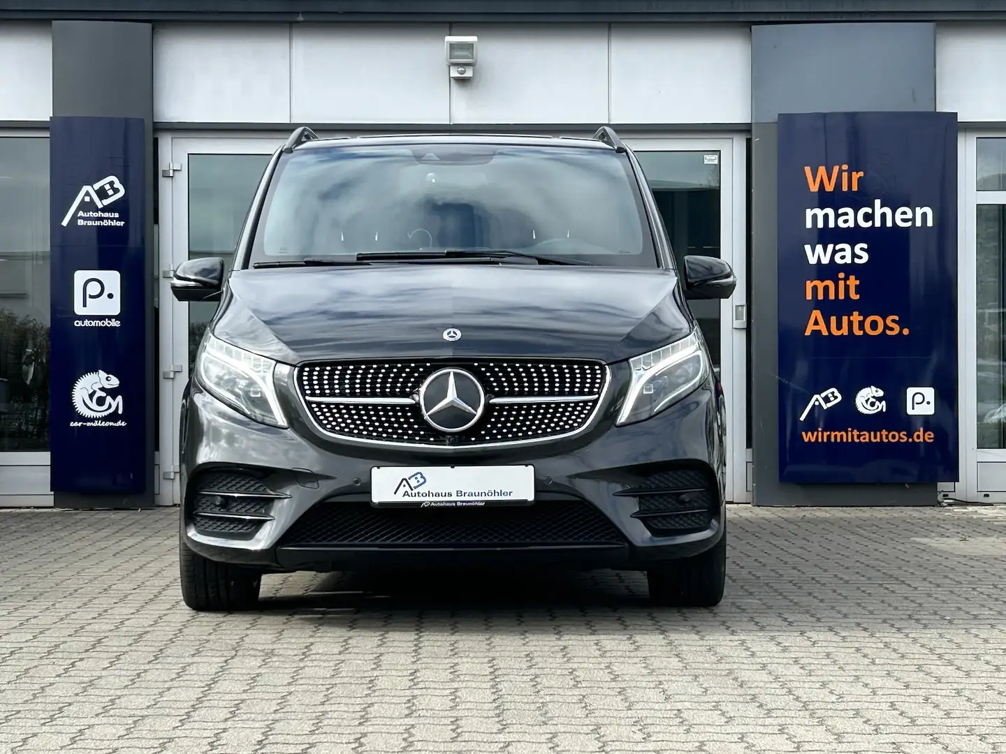 Mercedes-Benz V 300 d AMG Edition 4Matic lang*AHK*LED*Kamera*MBUX* Gris - 1