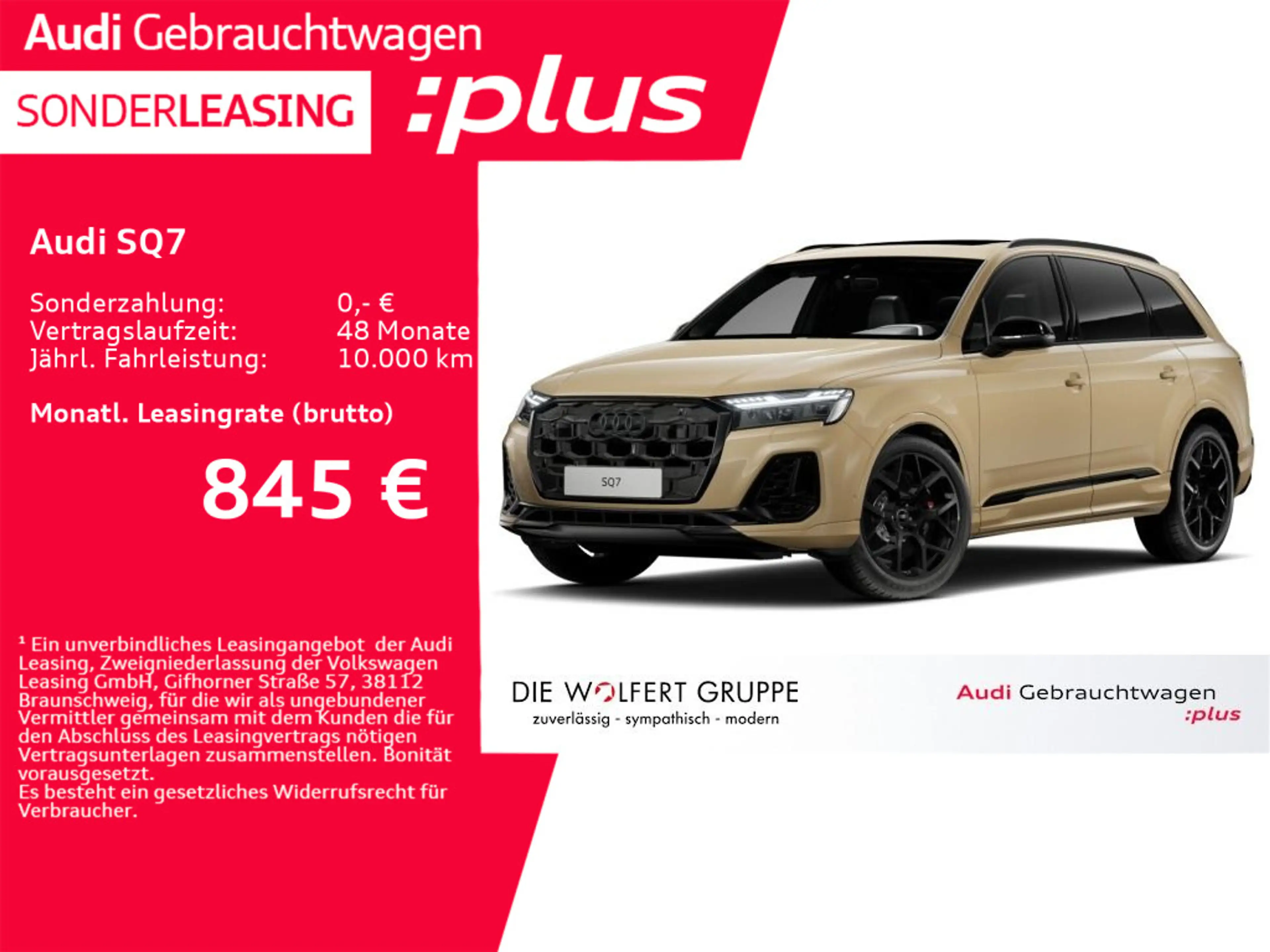 Audi SQ7 SUV PANO*AHK*B&O*ACC