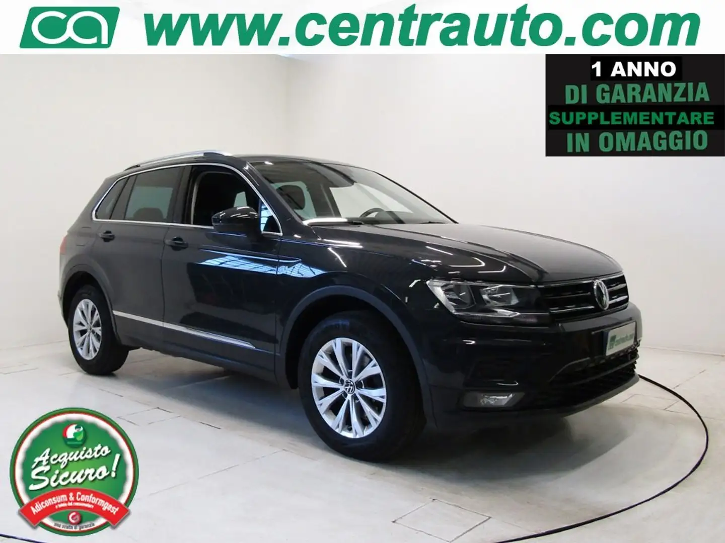 Volkswagen Tiguan 2.0 TDI DSG 4MOTION Confortline BMT 5P Grigio - 1