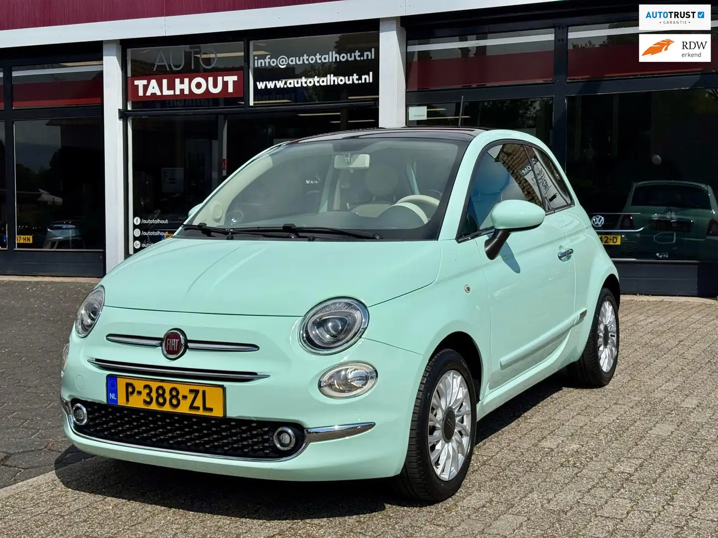 Fiat 500 1.2 Lounge - 39dkm, Panoramadak, Cruise Control, S Vert - 1