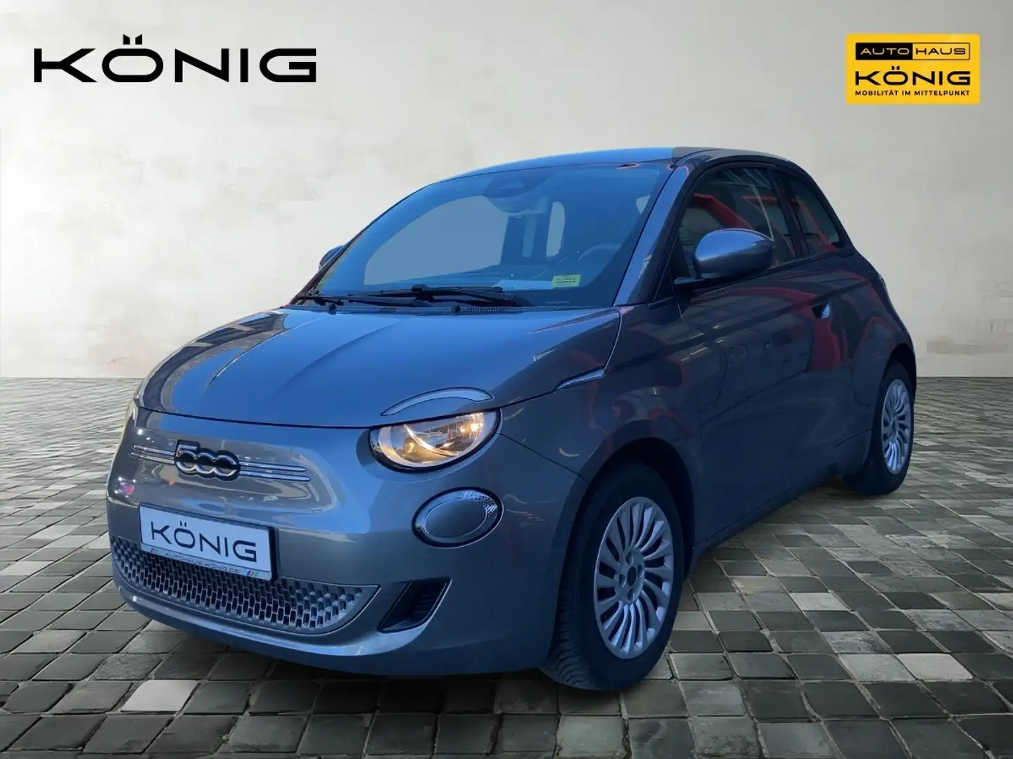 Fiat 500e 3+1 MY23 118PS 42kWh KLIMA*CARPLAY*TEMPOMAT Grau - 1