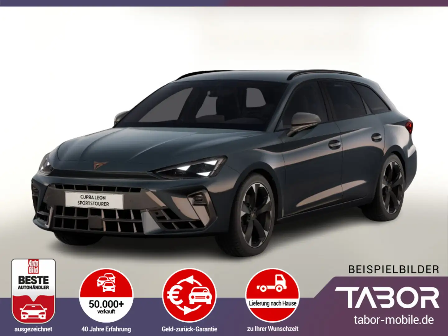 CUPRA Leon ST 2.0 TDI 150 DSG FL SHZ eHk LED ACC PDC Niebieski - 1