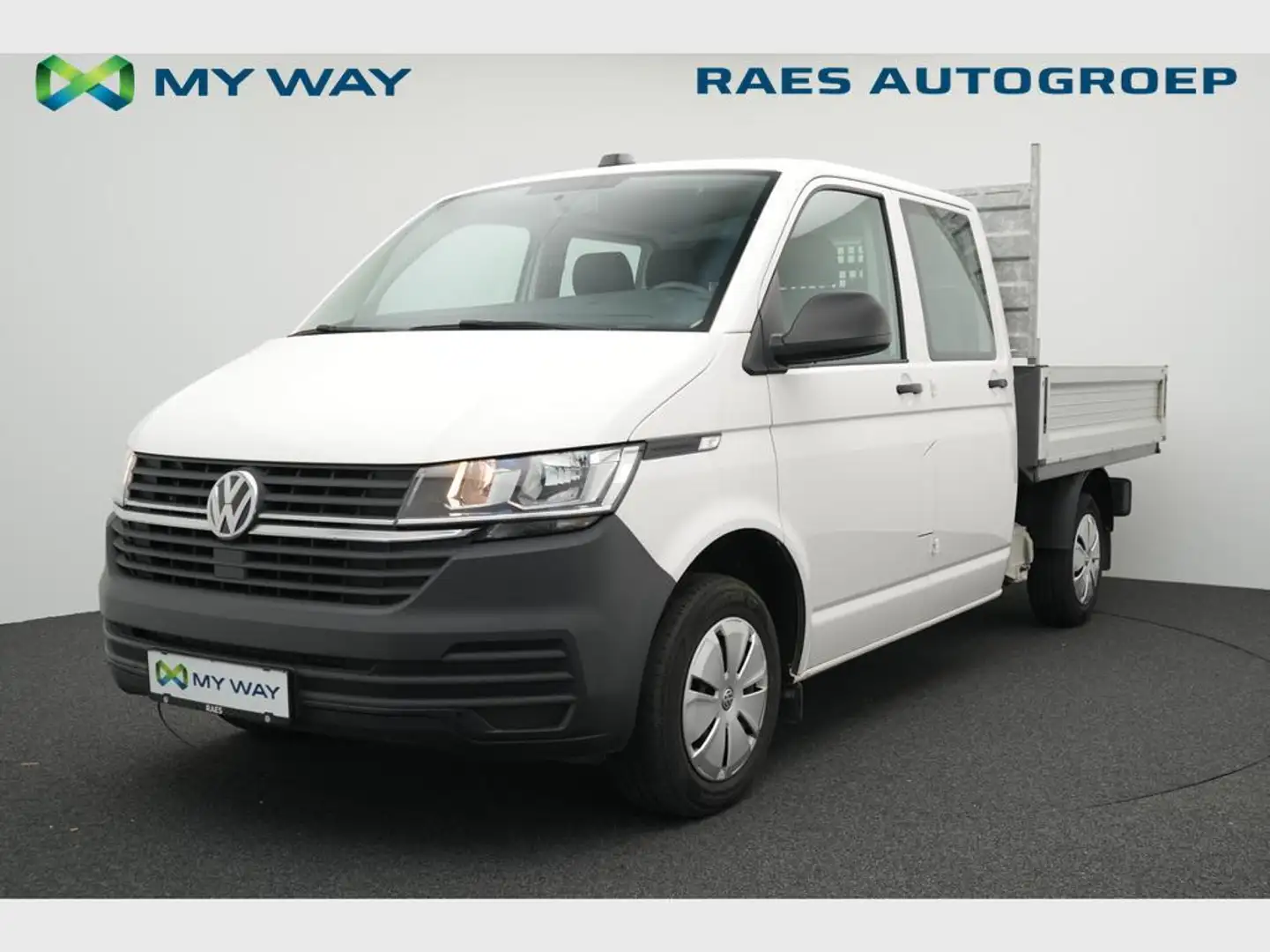 Volkswagen T6 Transporter Pick-up 6.1 Dubbele cabine - 2.0 TDI - 81 kW - 5 v Blanco - 1