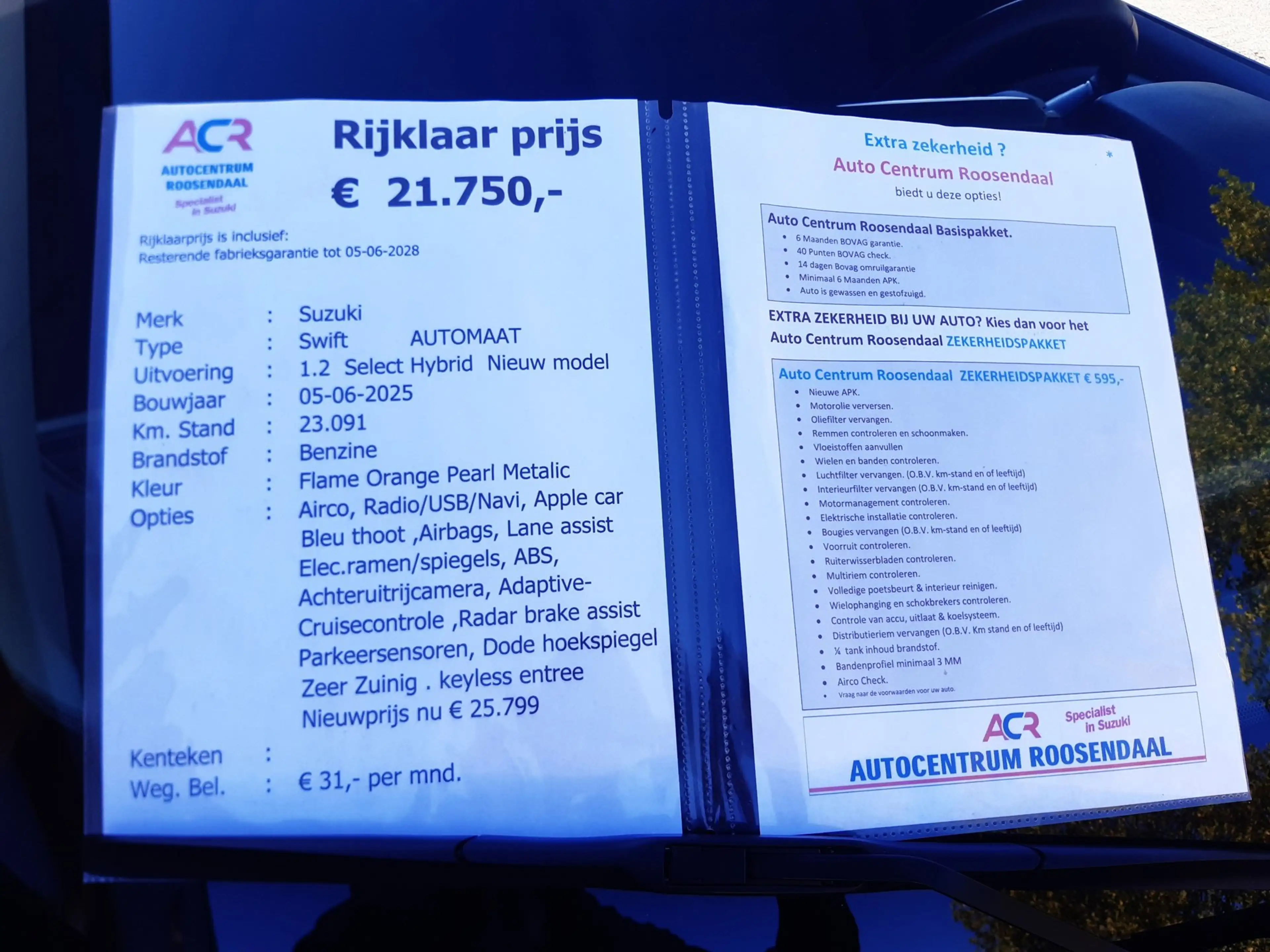 Suzuki Swift 1.2 Select Smart Hybrid AUTOMAAT — photo 28