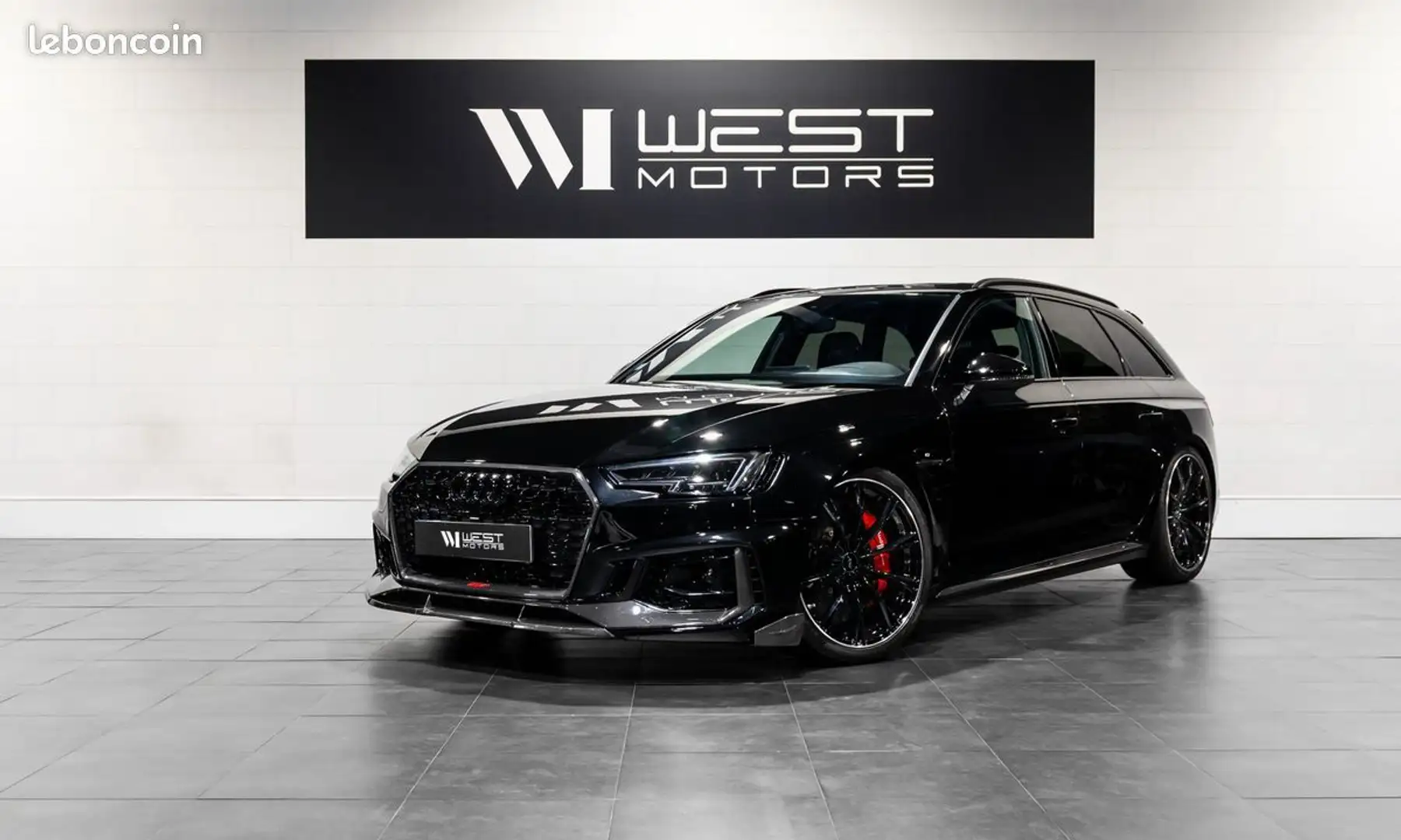 Audi RS4 + ABT V6 530 – IMMAT France 1 OF 50 Toit Pano Echapp. Différentiel Sport B&O Carbone 949E-MOIS Nero - 1