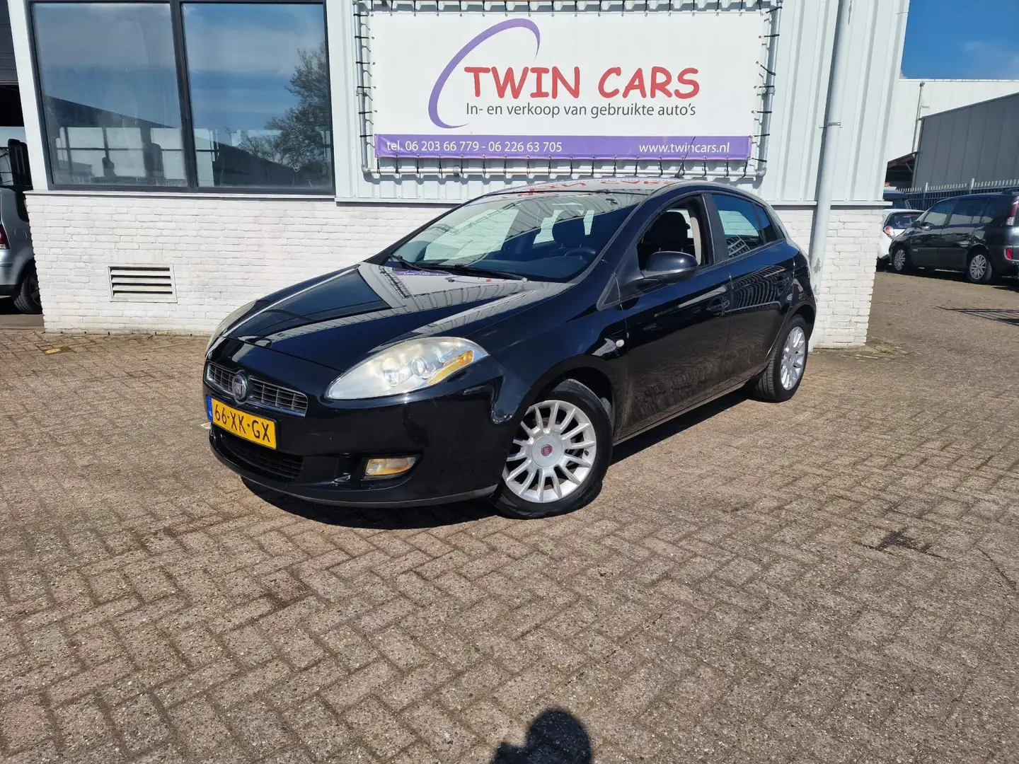 Fiat Bravo 1.4 Edizione Prima 5drs airco Zwart - 2