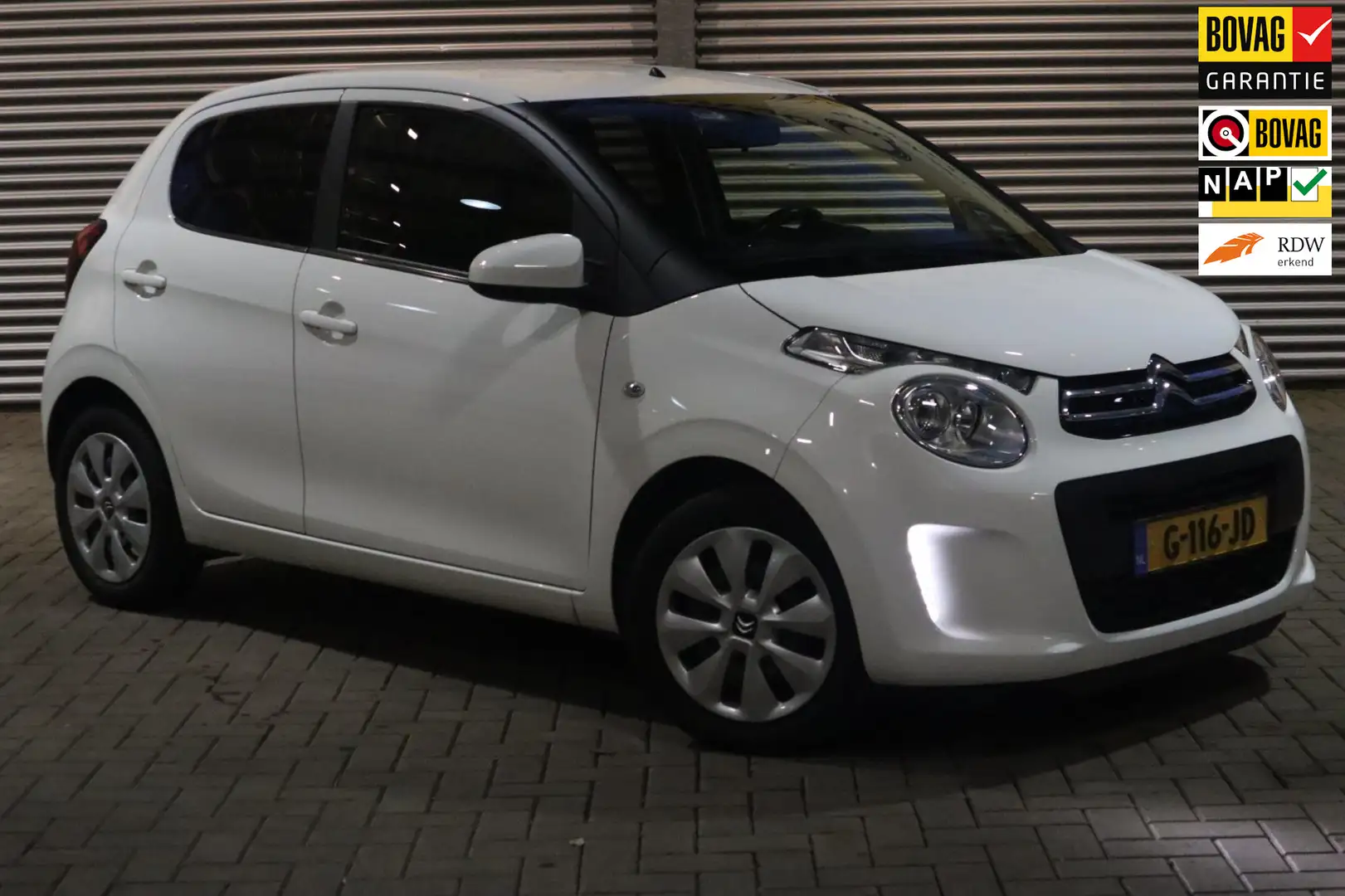 Citroen C1 1.0 VTi Feel | ORIGINEEL NL | LIMITER | 1e EIGENAA Wit - 1