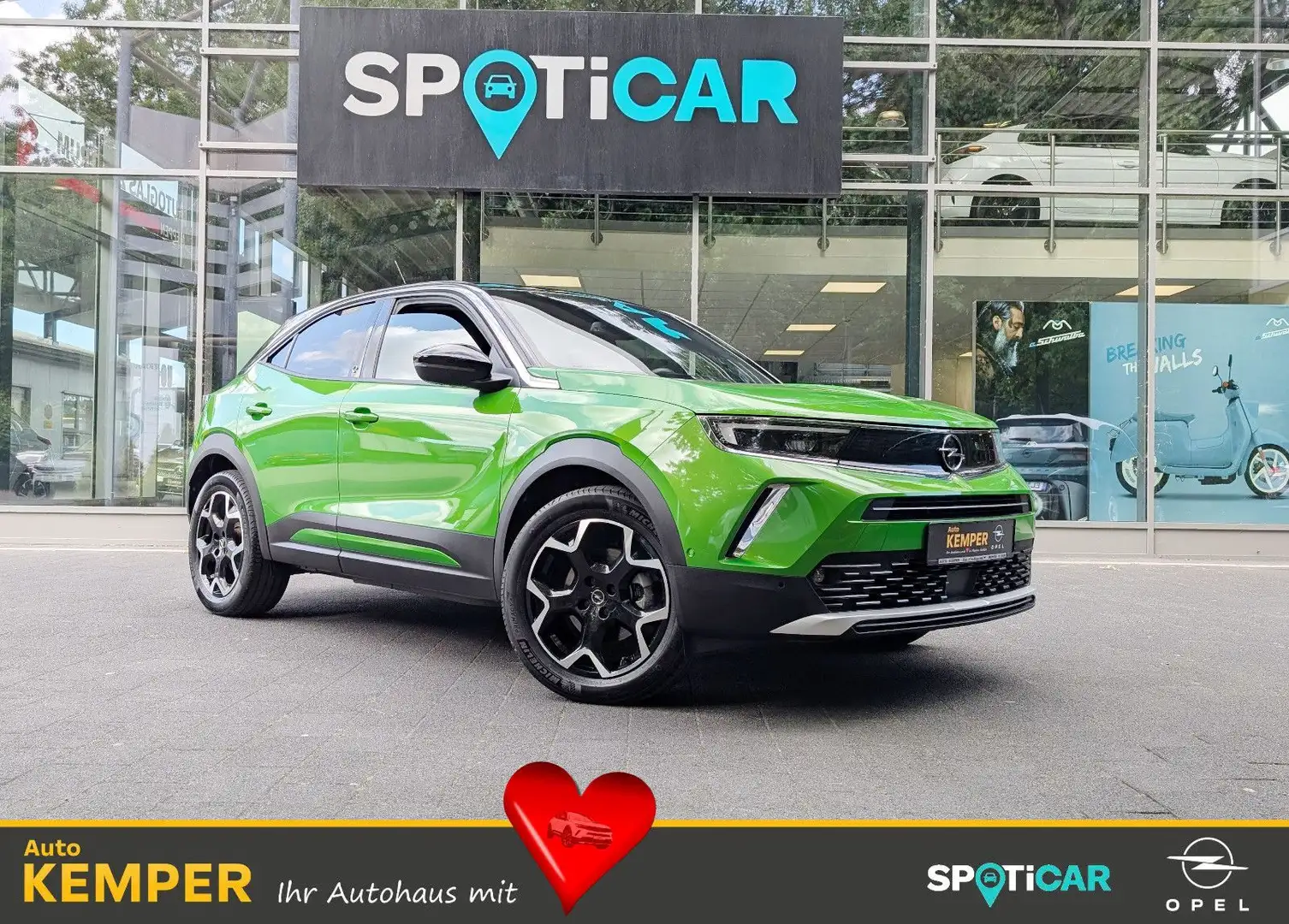 Opel Mokka -e Elektro Ultimate *ACC*Navi*Matrix LED* Verde - 1