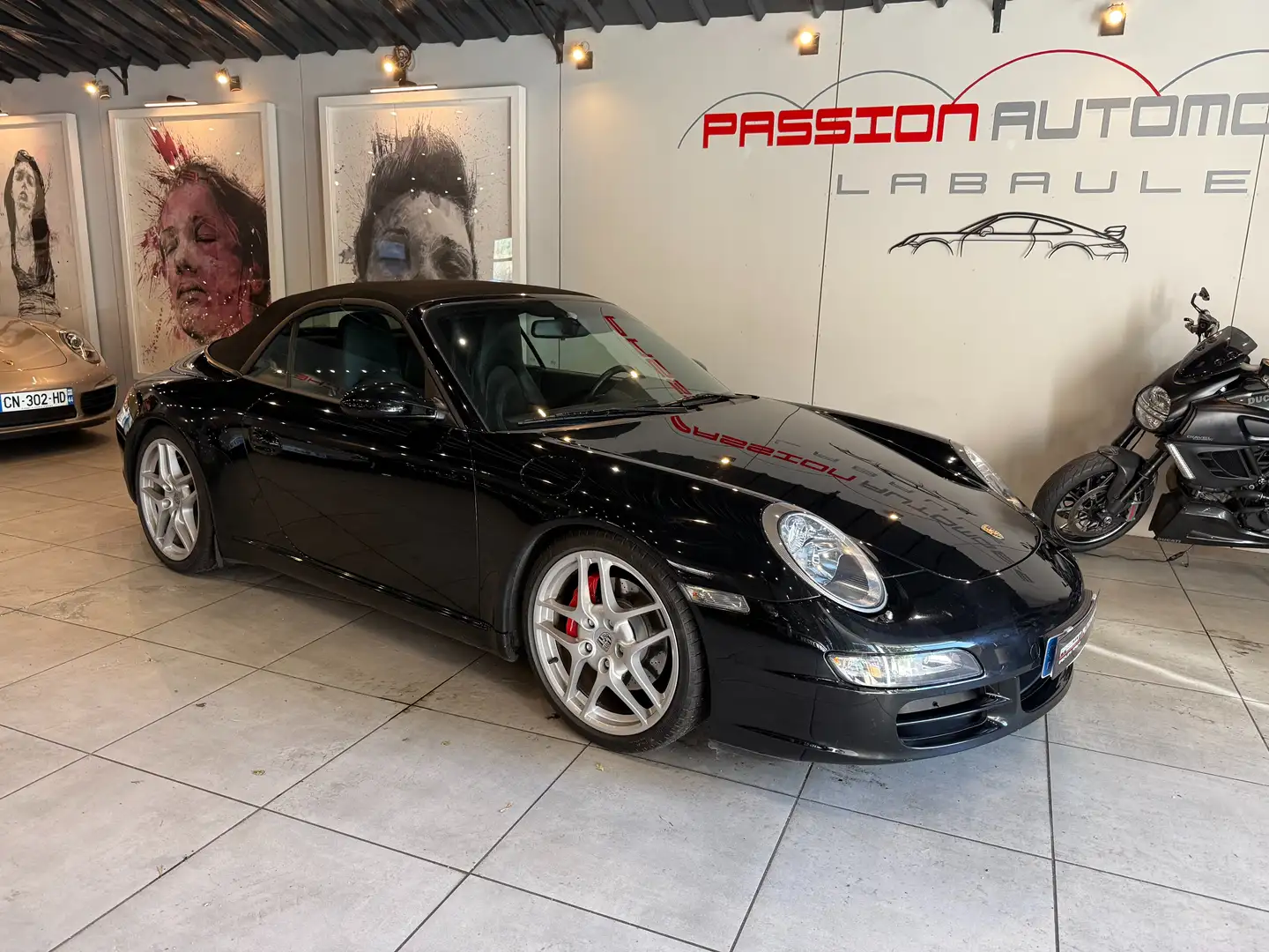 Porsche 997 911 Carrera S Cabriolet 3.8i Tiptronic S A Nero - 2
