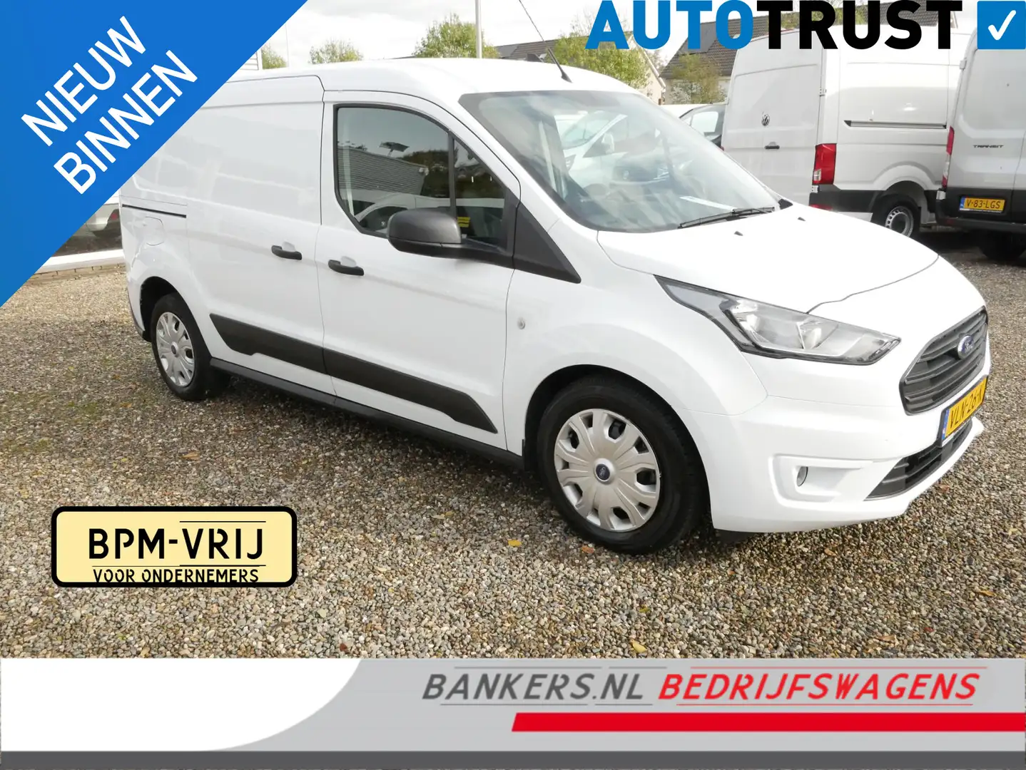 Ford Transit Connect 1.5 EcoBlue 100PK, L2, Airco Wit - 1