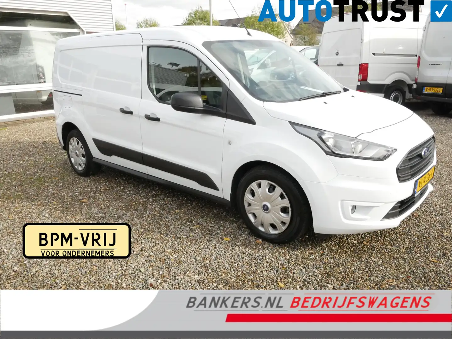 Ford Transit Connect 1.5 EcoBlue 100PK, L2, Airco Blanc - 1