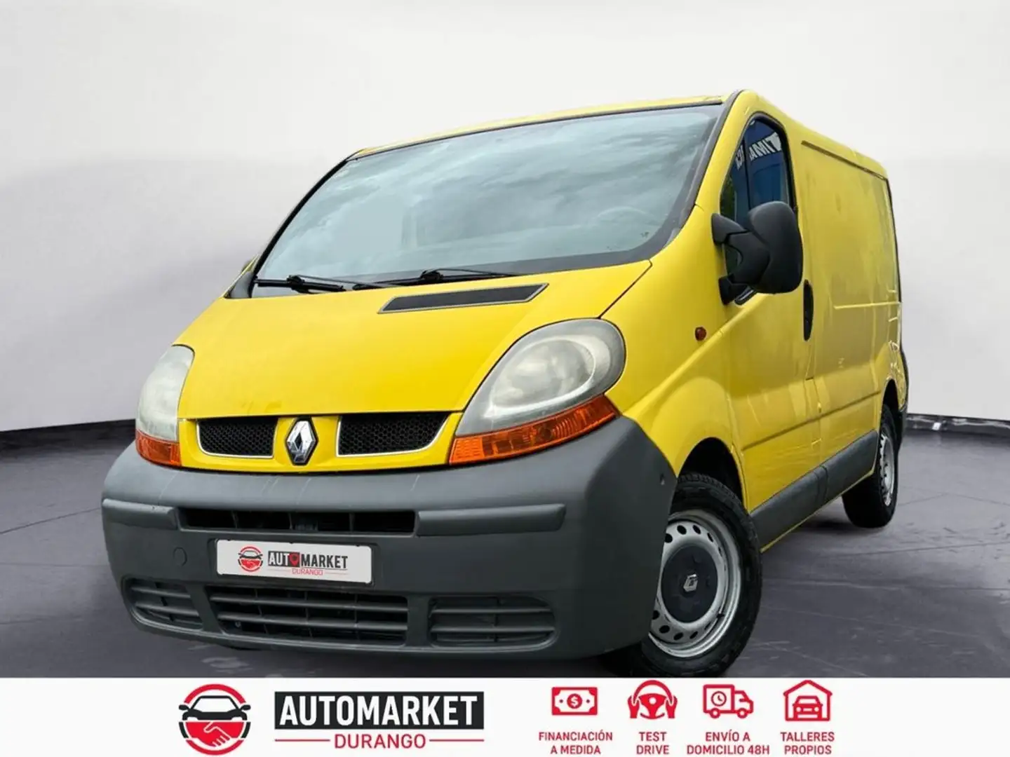 Renault Trafic Combi 6 27 Corto Normal 1.9dCi 80 Amarillo - 1